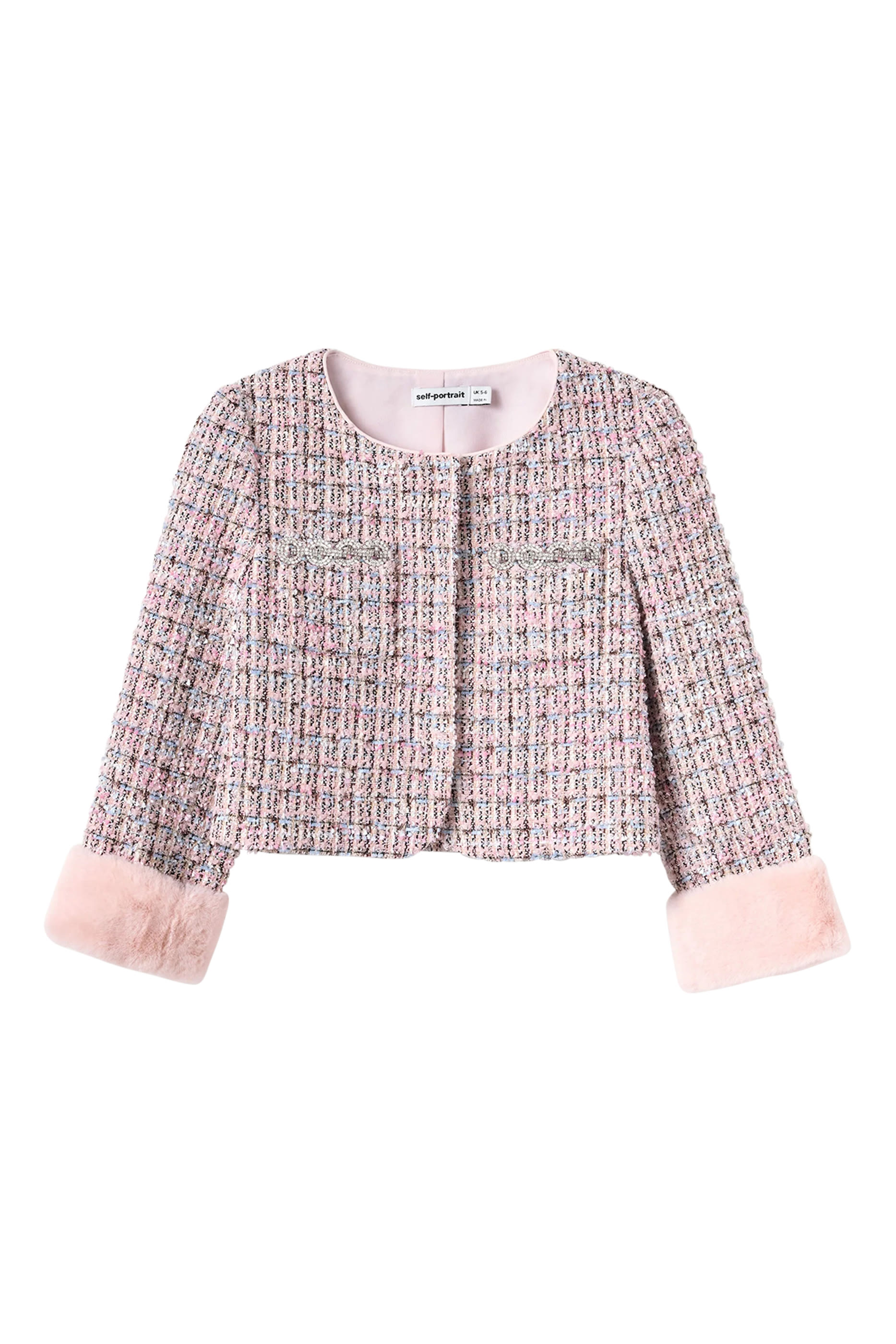 جاكيت فرو وبوكليه للأطفال