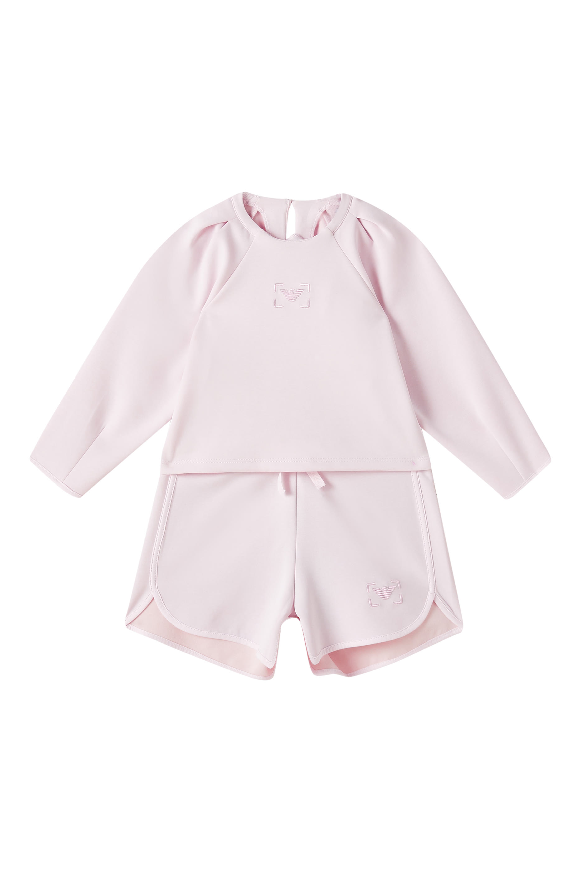 شورت مطرز بشعار الماركة جيرسيه للأطفال