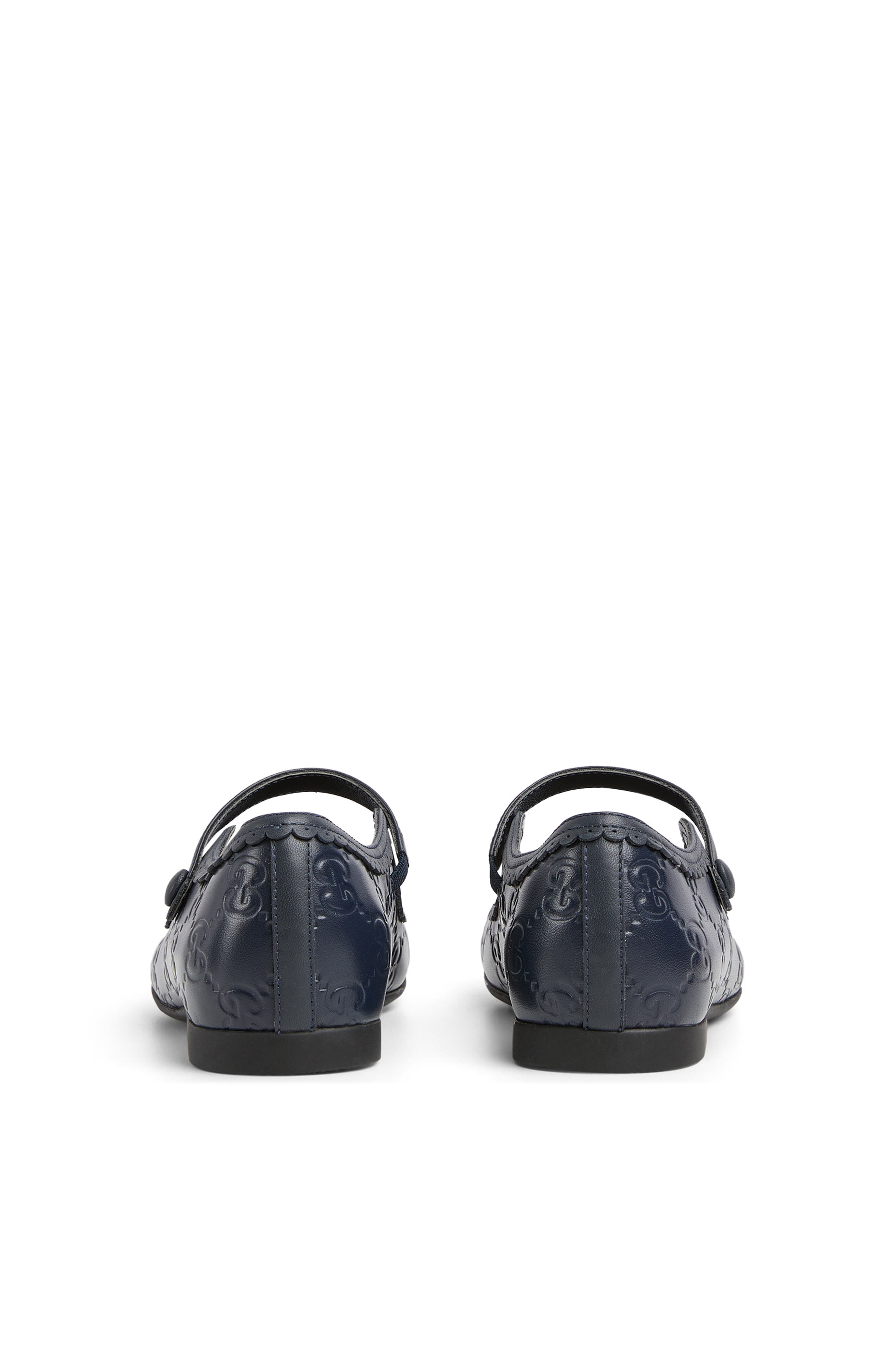 حذاء بالرينا بنعل مسطح مزين بشعار الماركة للأطفال