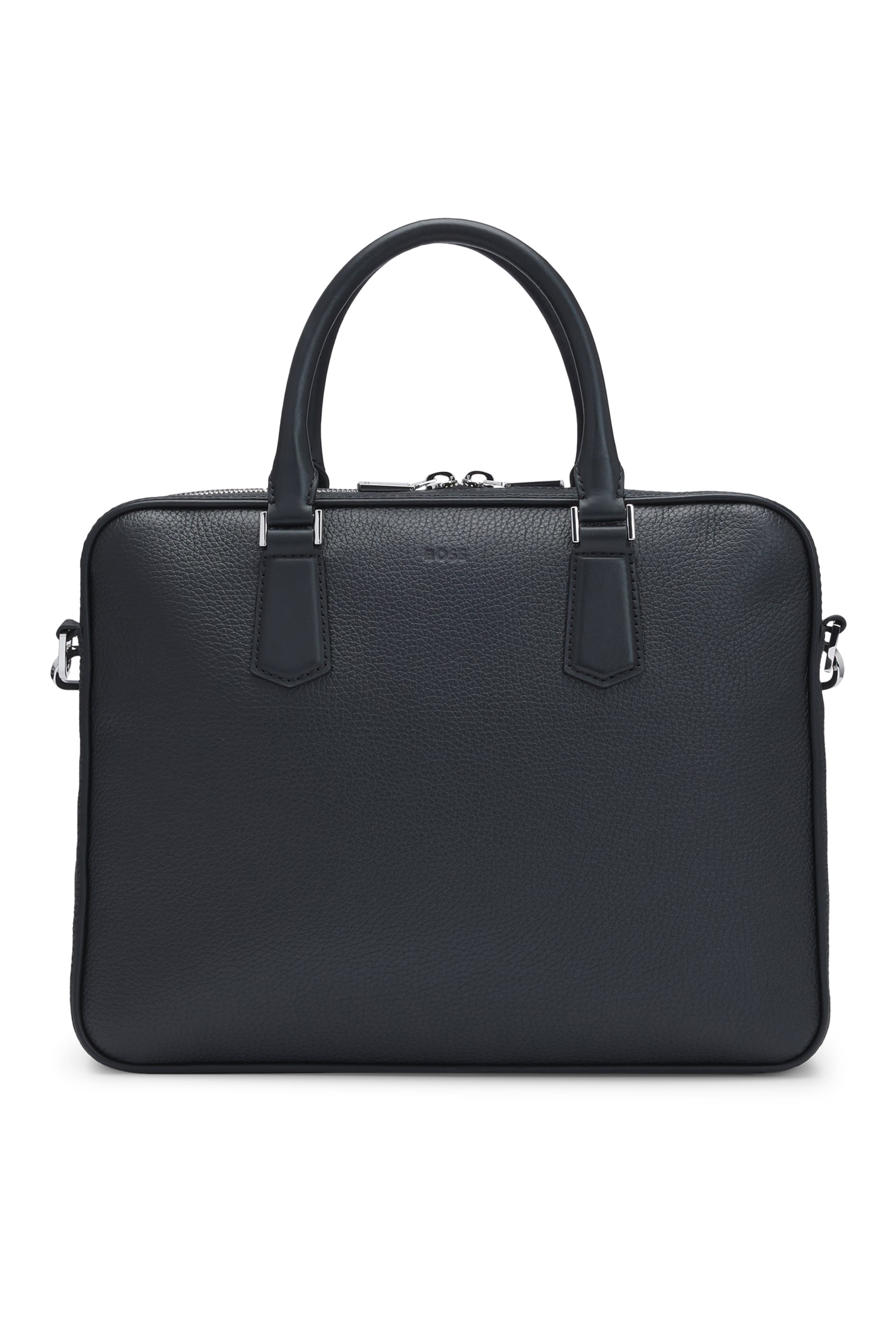 حافظة مستندات مع حواف بشعار الماركة