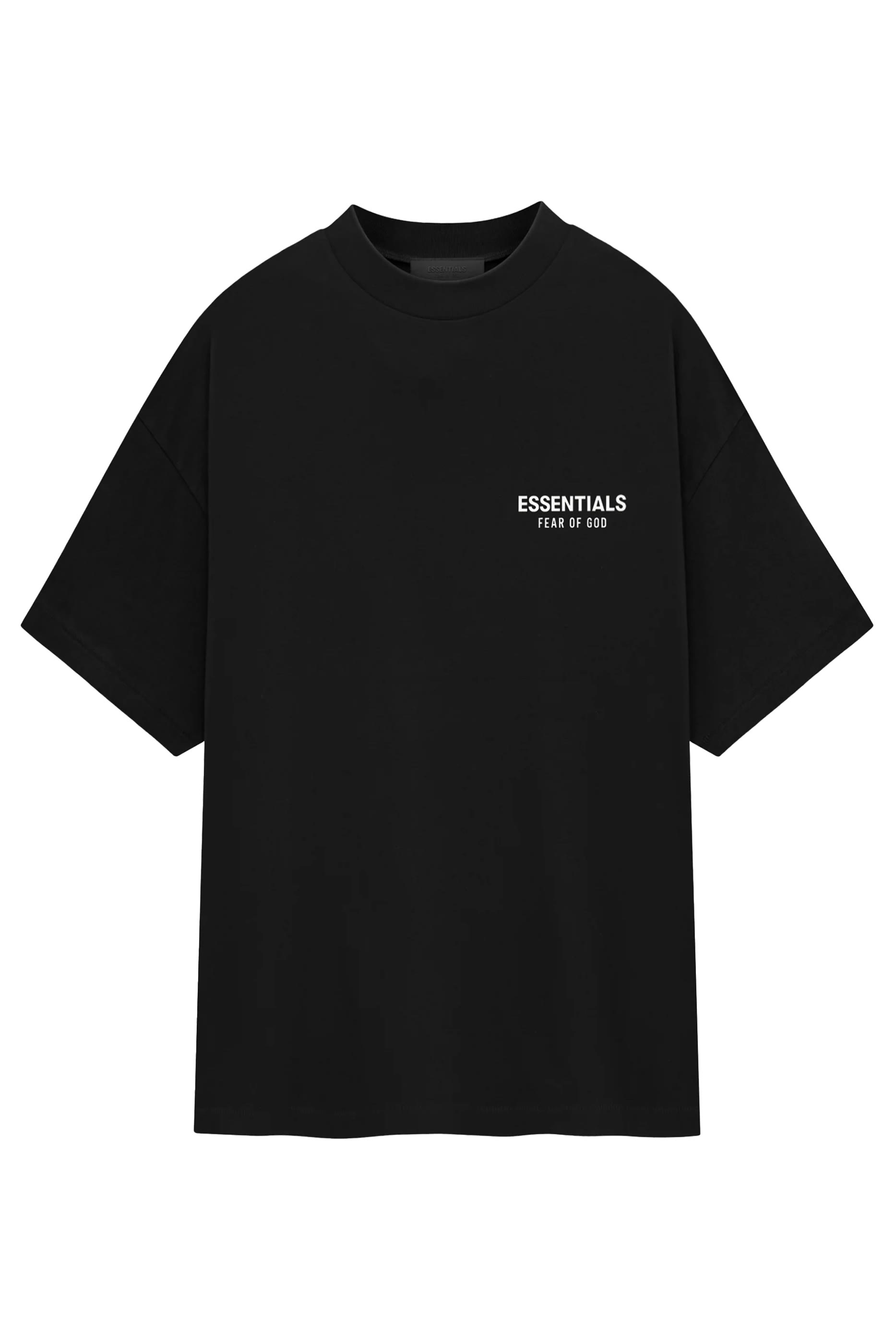 تيشيرت بياقة ضيقة جرسيه