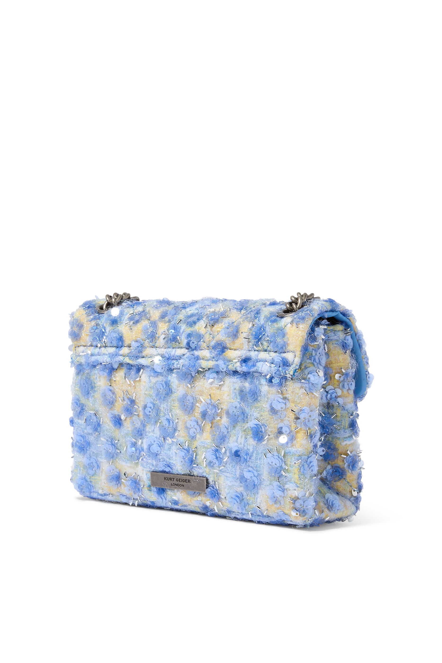 حقيبة كتف كنسينغتون صغيرة مزينة بالترتر