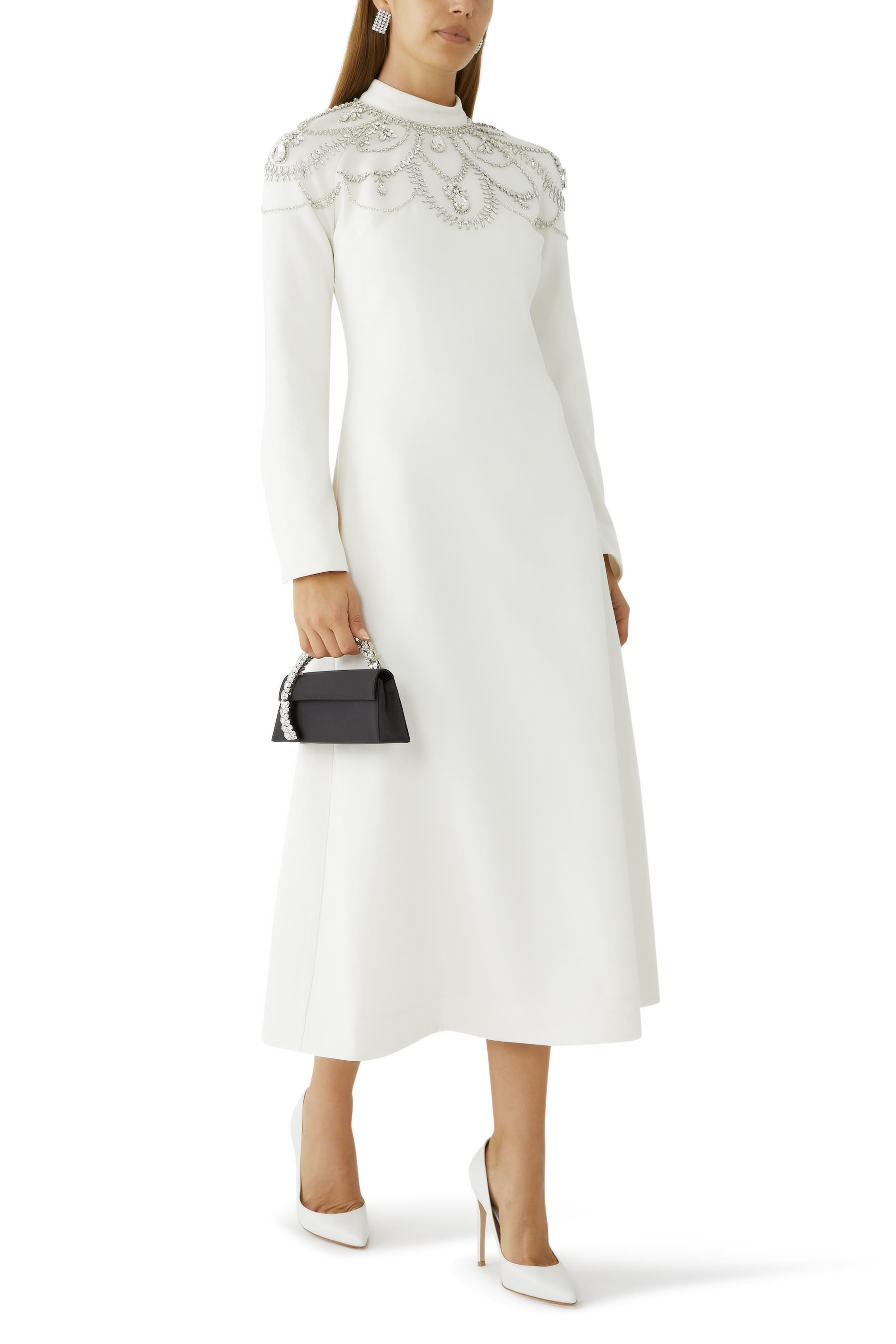 فستان أوديتا متوسط الطول