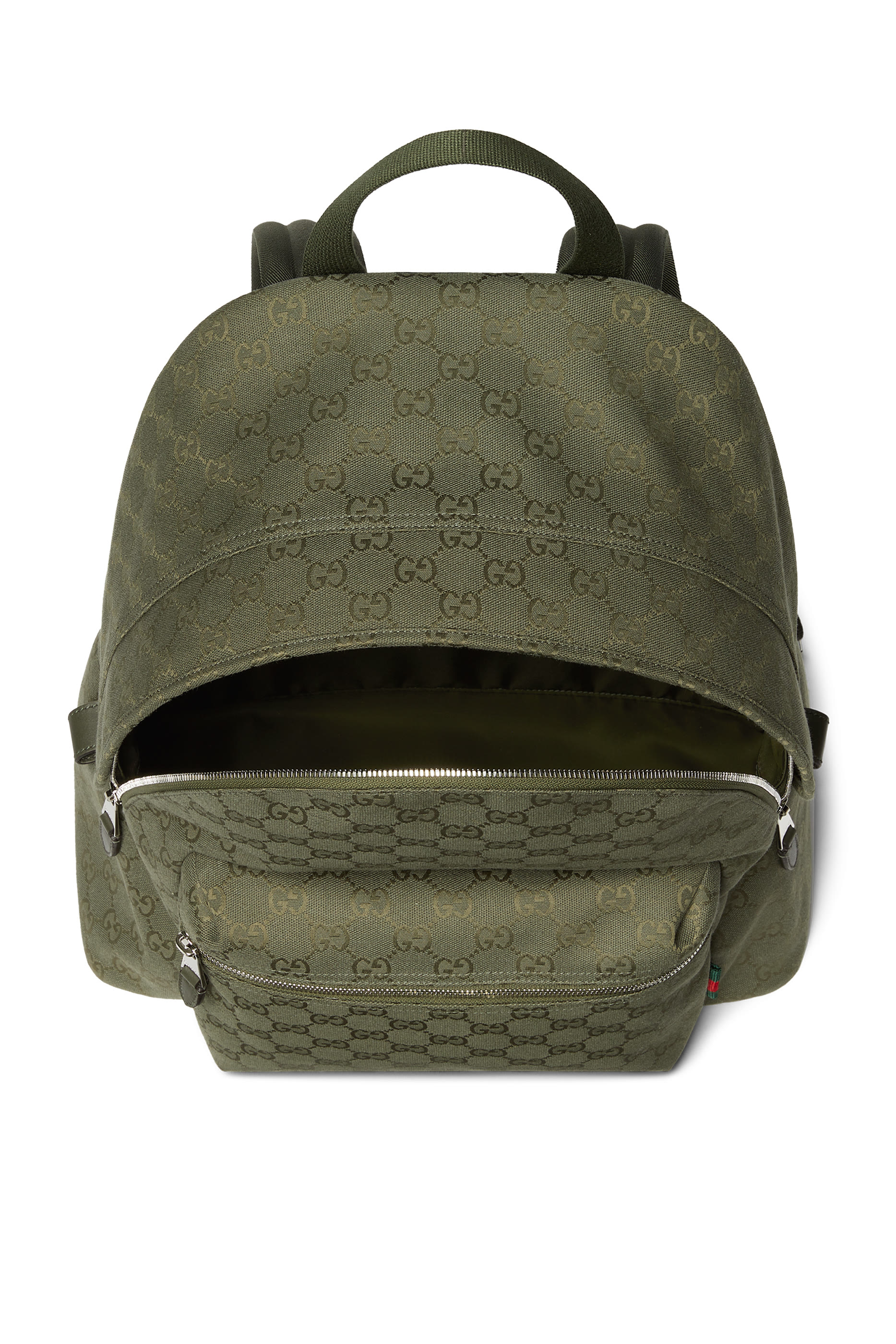 GG Canvas Medium Backpack
