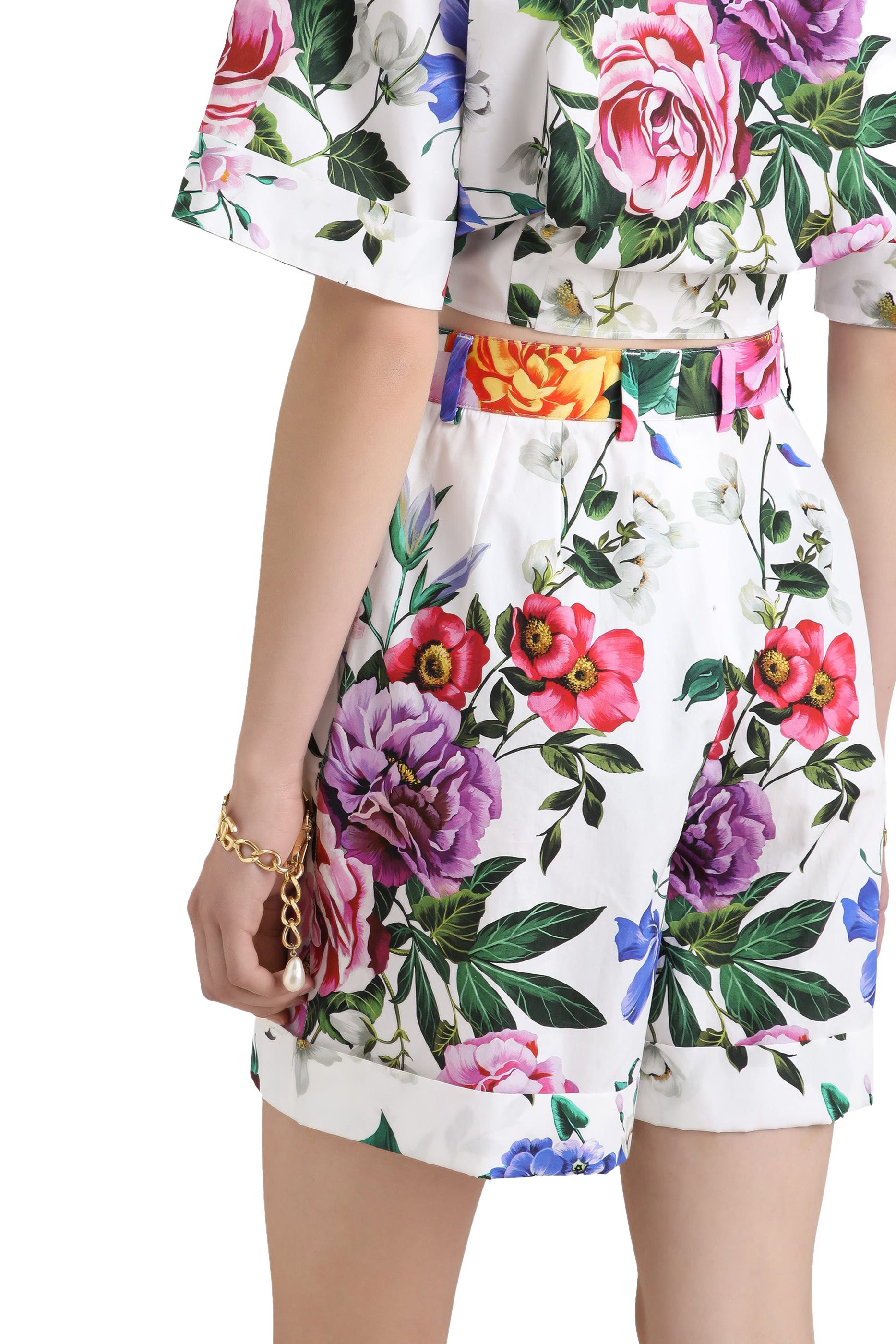 شورت بنقشة زهور