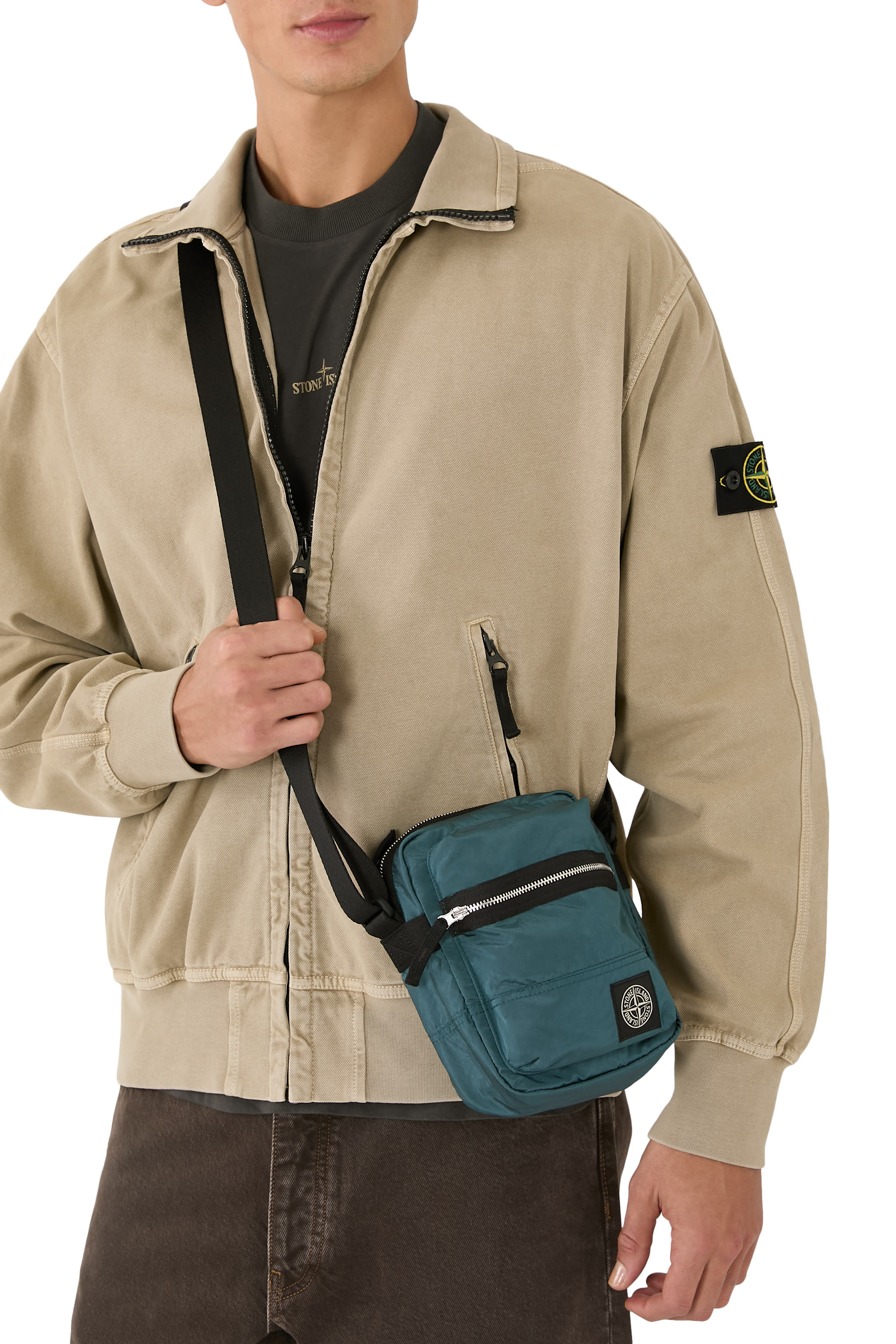 Coated Nylon Metal In Econyl® Pouch Bag