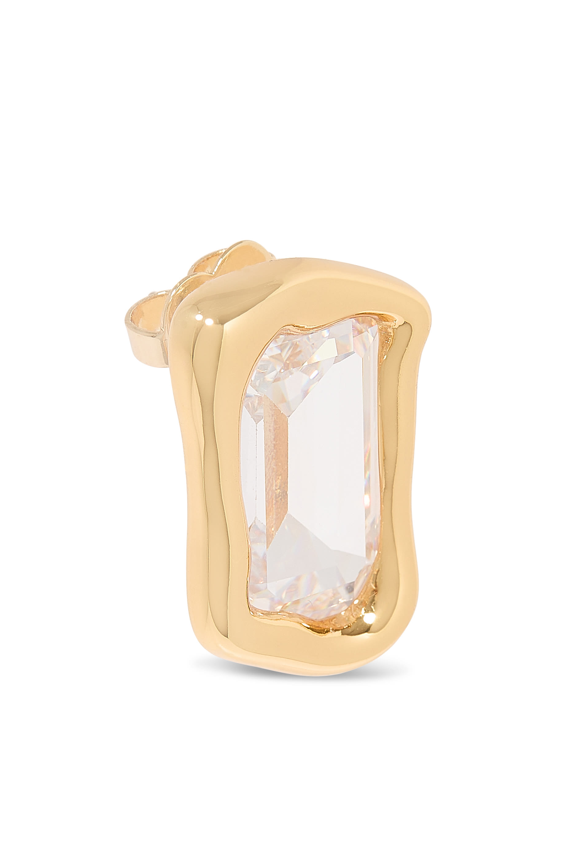 أقراط مولتن مرصعة بحجر زجاجي