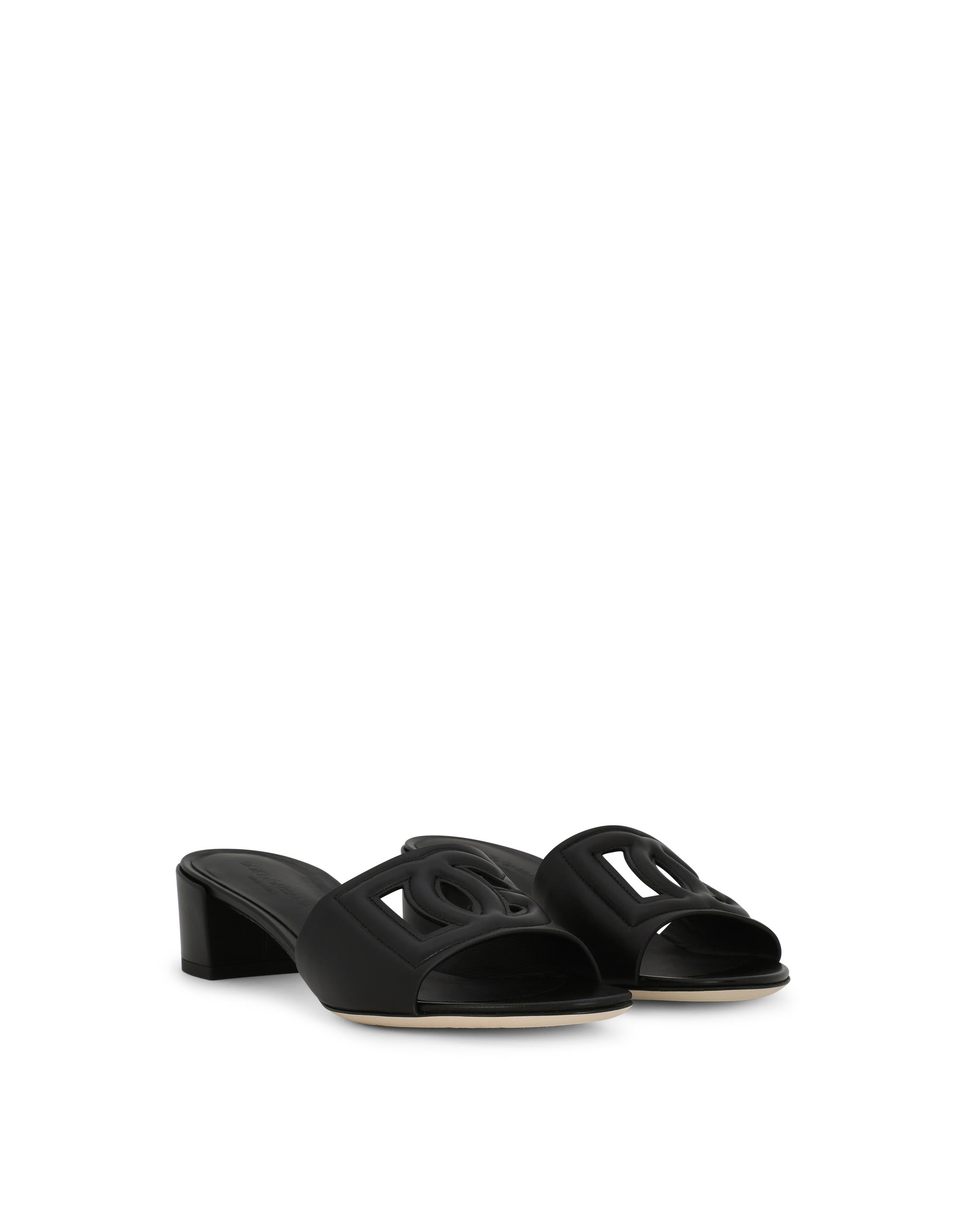 حذاء خفيف بشعار الماركة جلد عجل