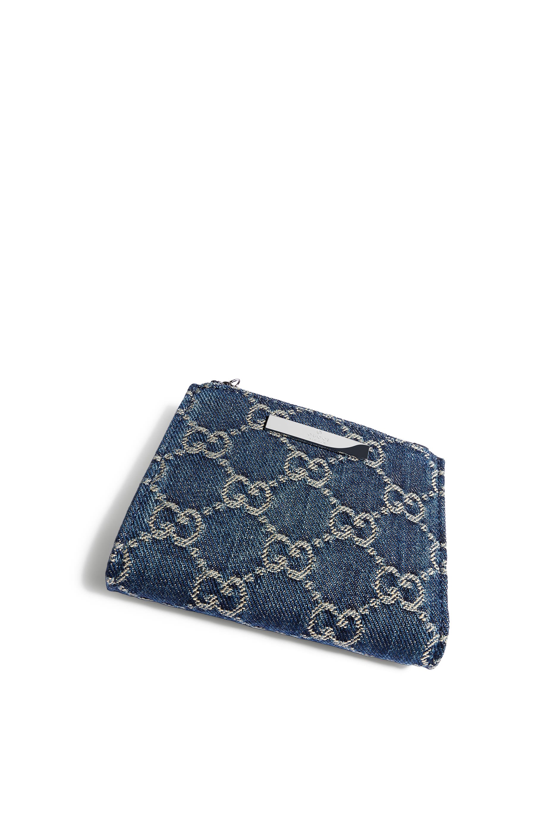 محفظة صغيرة بحلية شعار الماركة