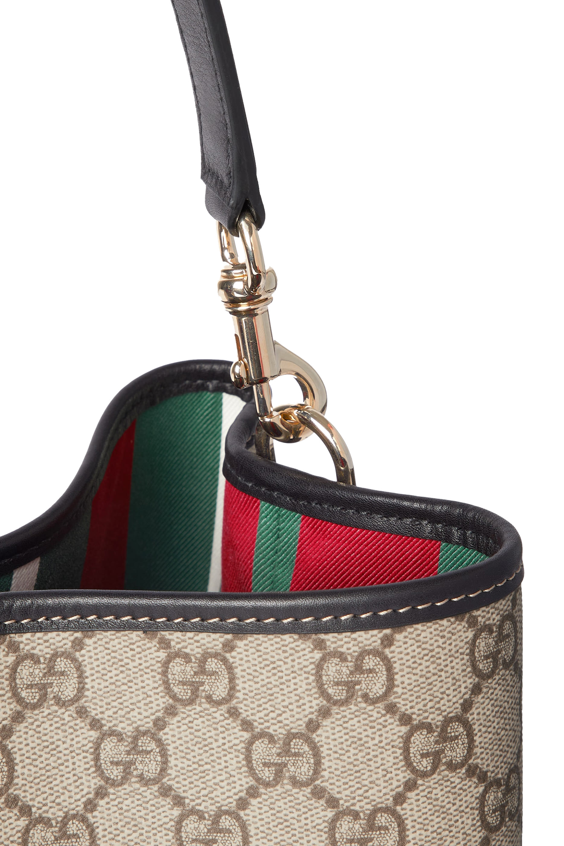 حقيبة كتف صغيرة بنقشة حرفي شعار الماركة