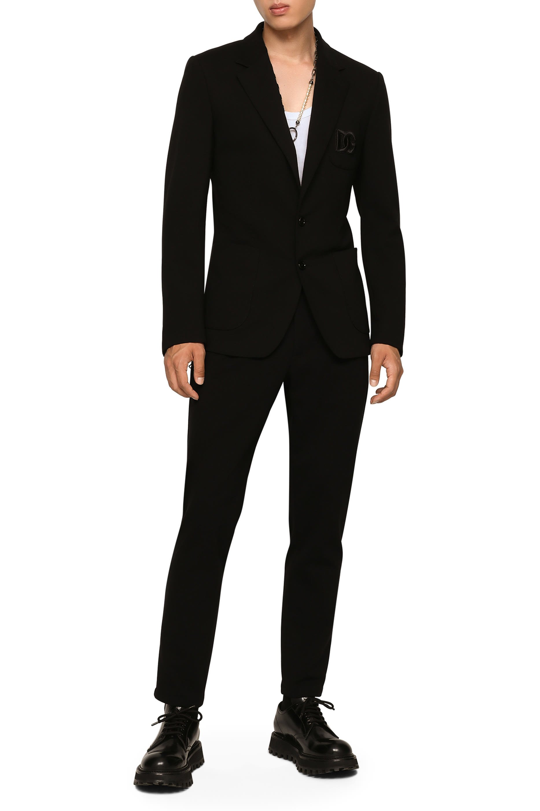 بنطال رياضي برقعة شعار الماركة جيرسيه