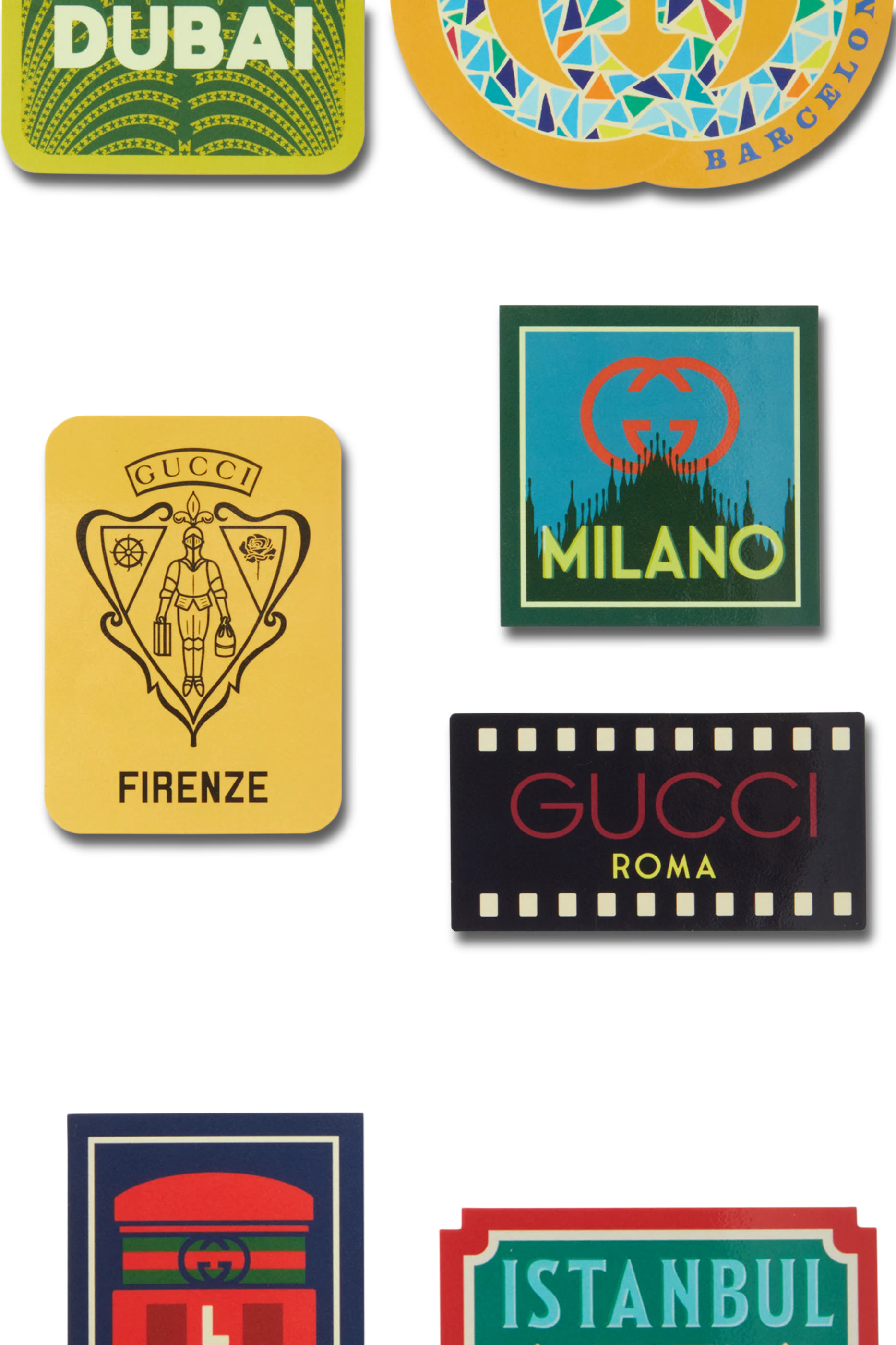 ملصقات مدن للأمتعة