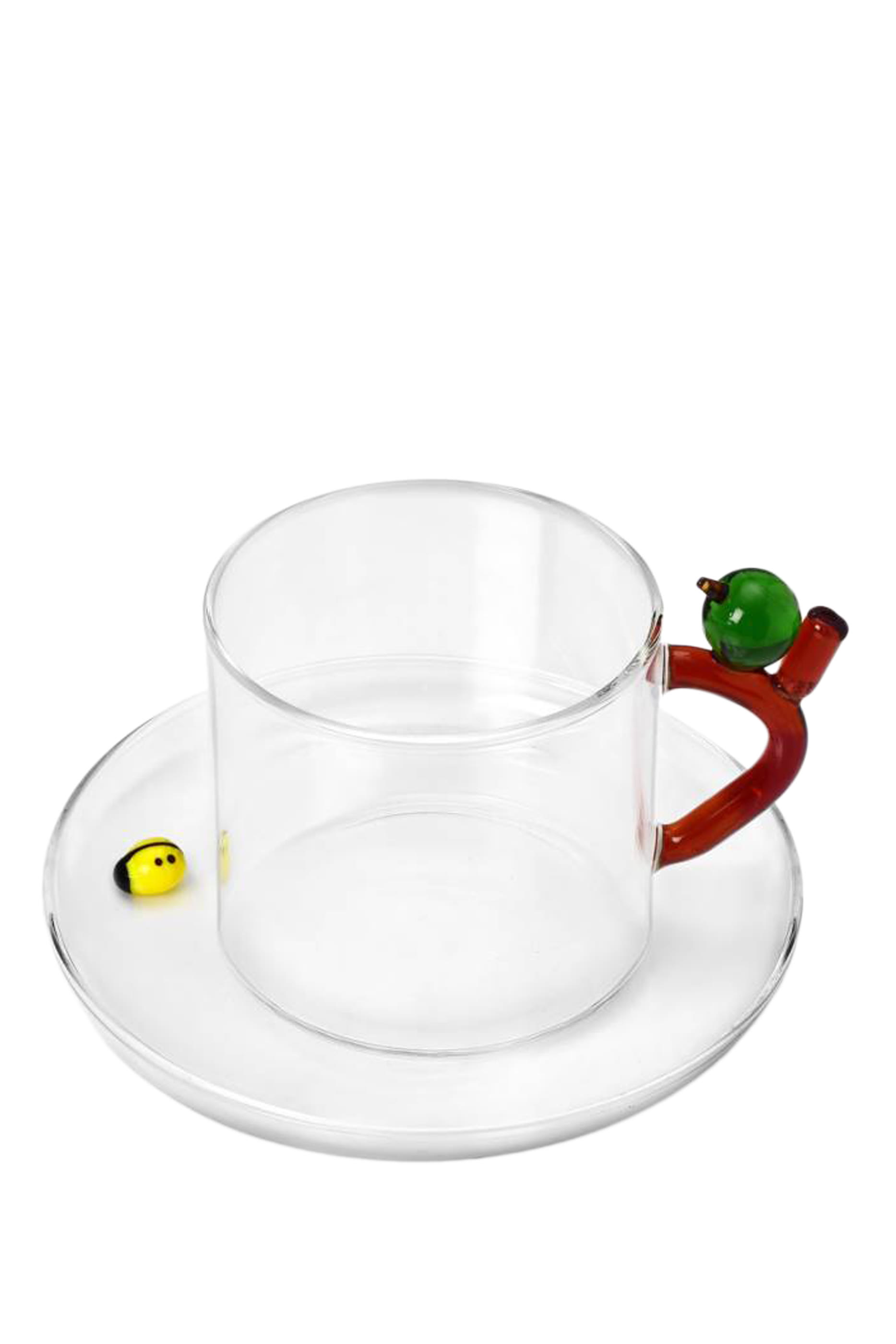 طبق وفنجان قهورة فروتس اند فلاورز