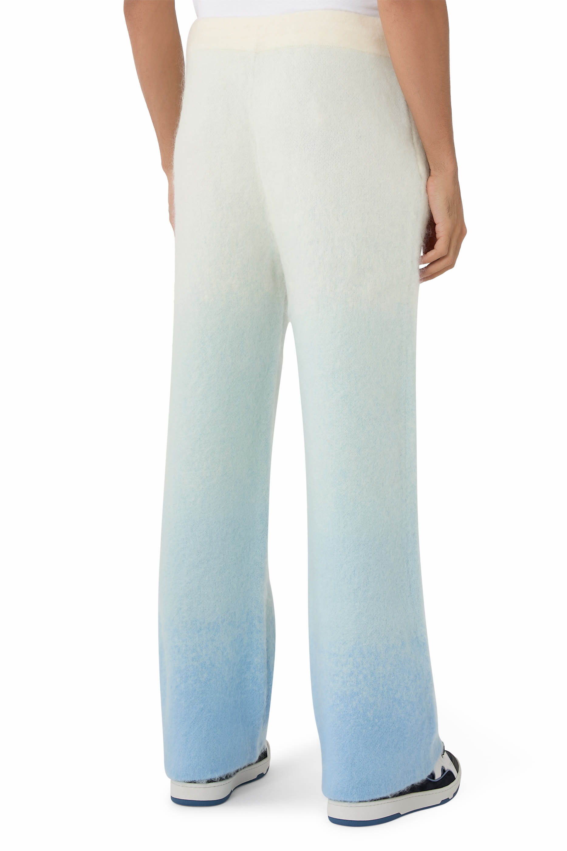 بنطال موهير ناعم بلون متدرج