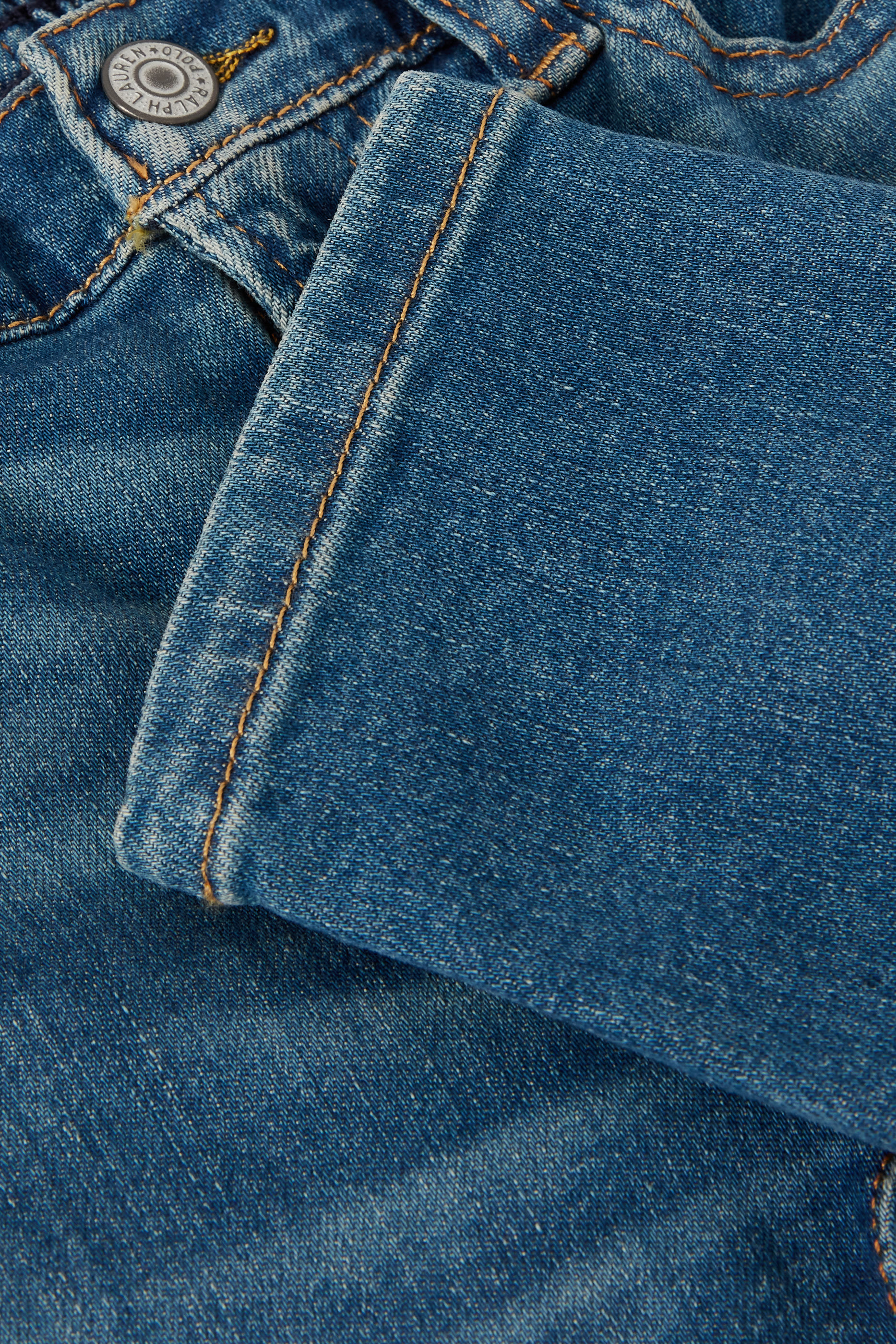 بنطال جينز سوليفان مطاطي للأطفال بقصة سليم