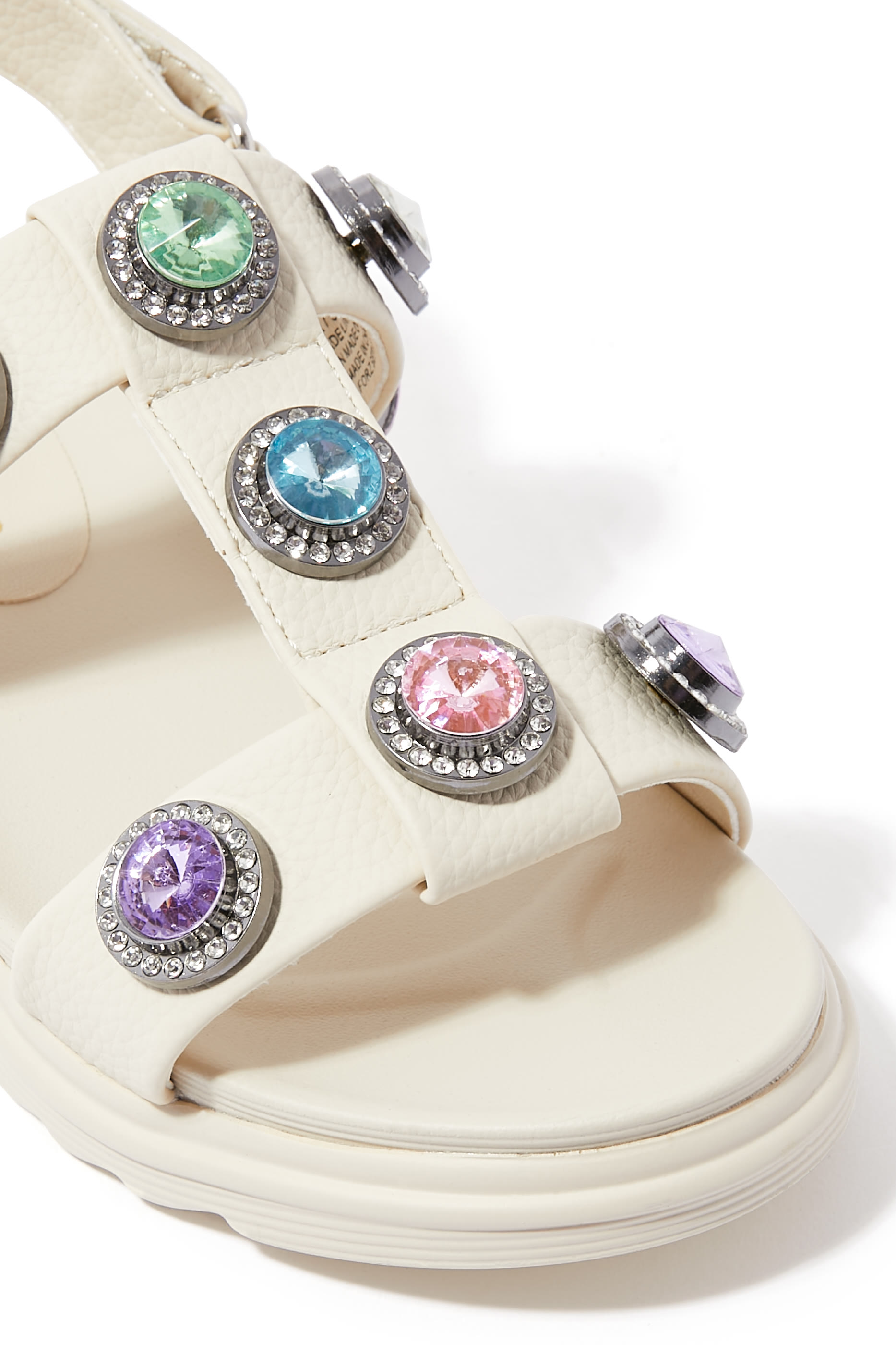 صندل ميني أورسون مرصع بالكريستال للأطفال