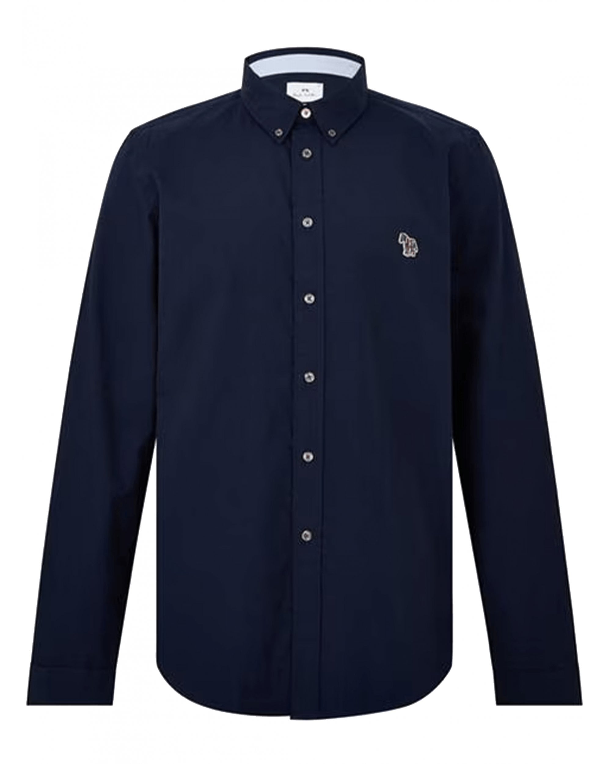 قميص برقعة بنقشة زيبرا