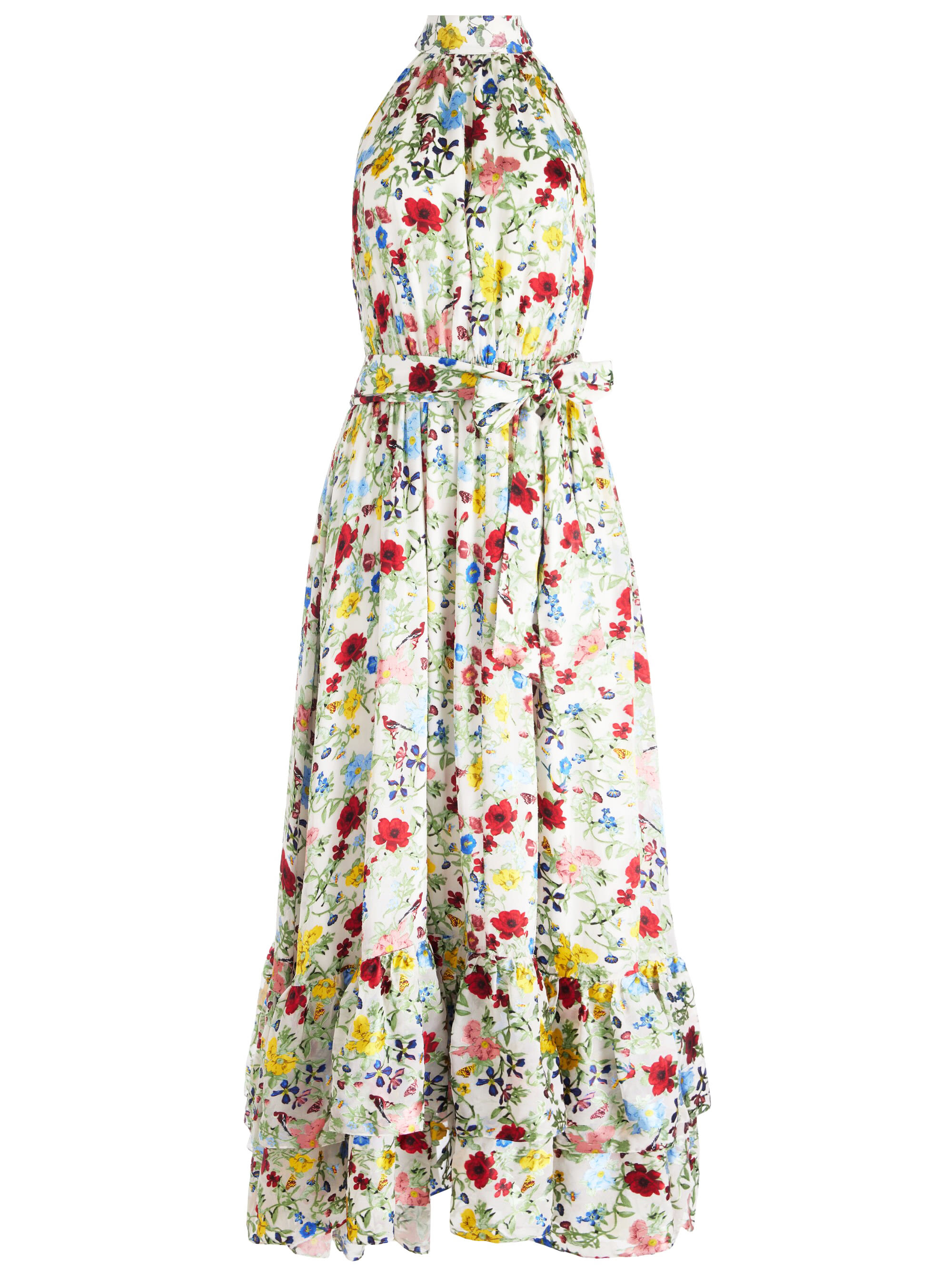 فستان جوفي طويل