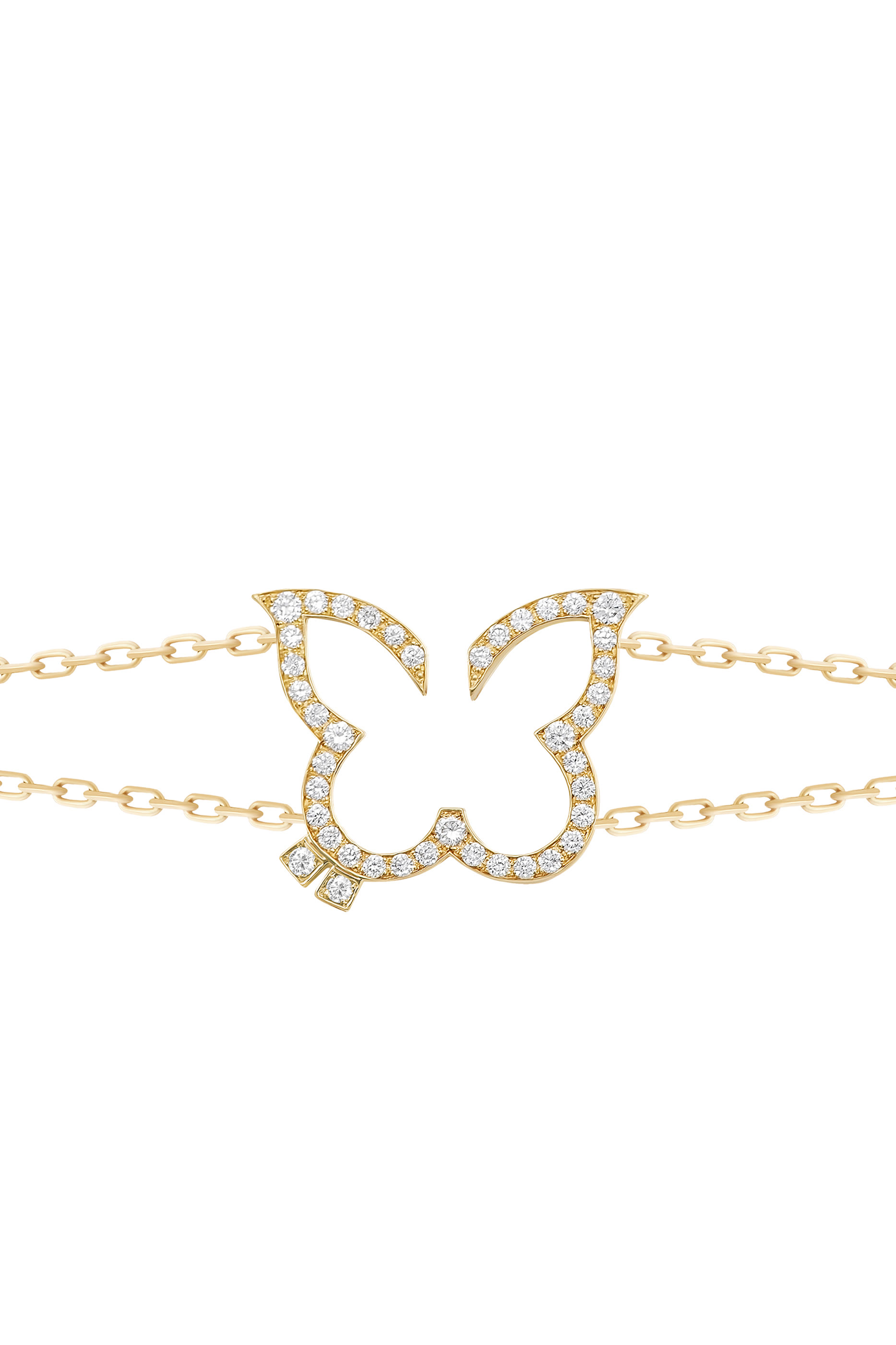 سوار حرية مرصع بالماس، ذهب أصفر عيار 18