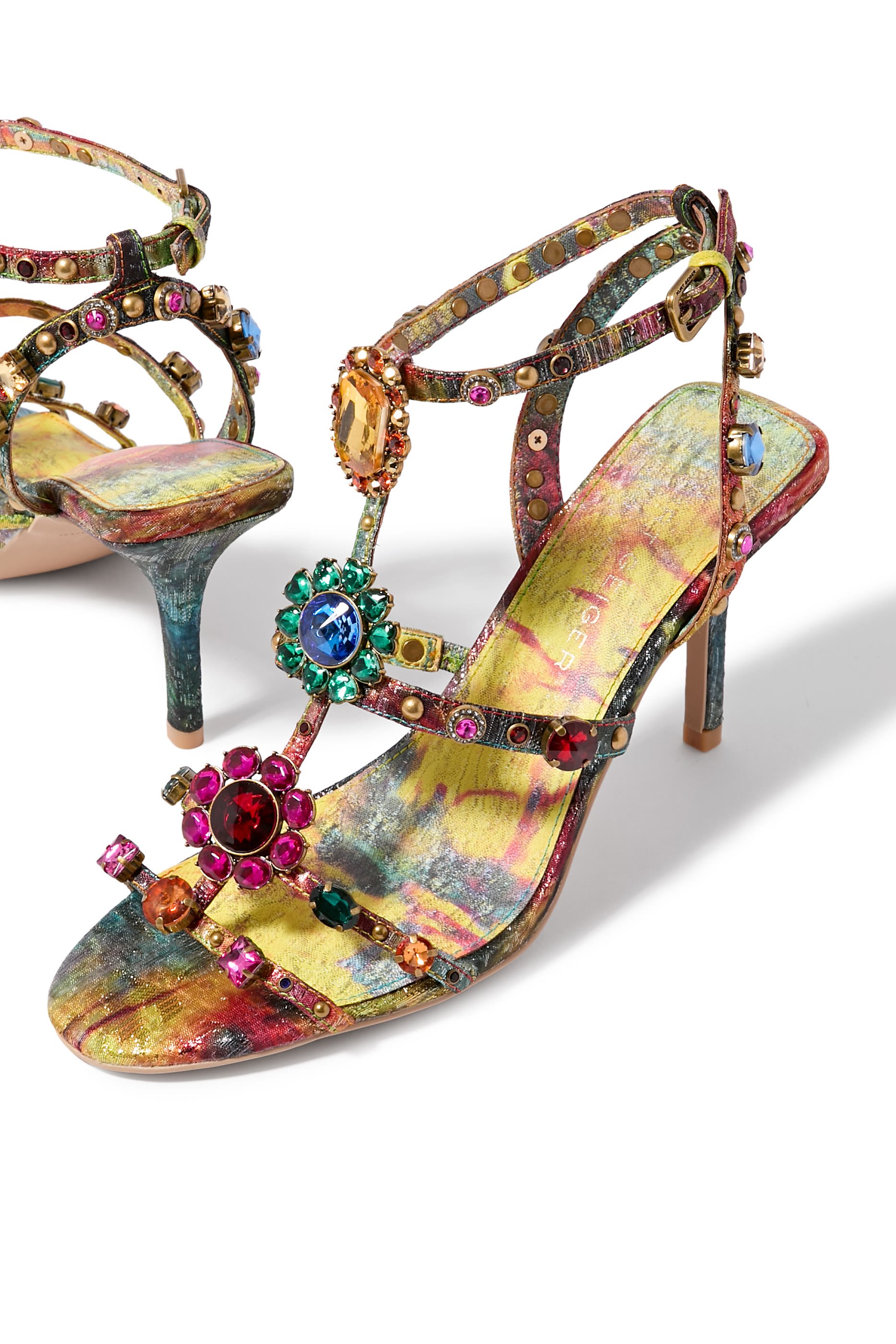 صندل جلاديتور مزين بأحجار براقة