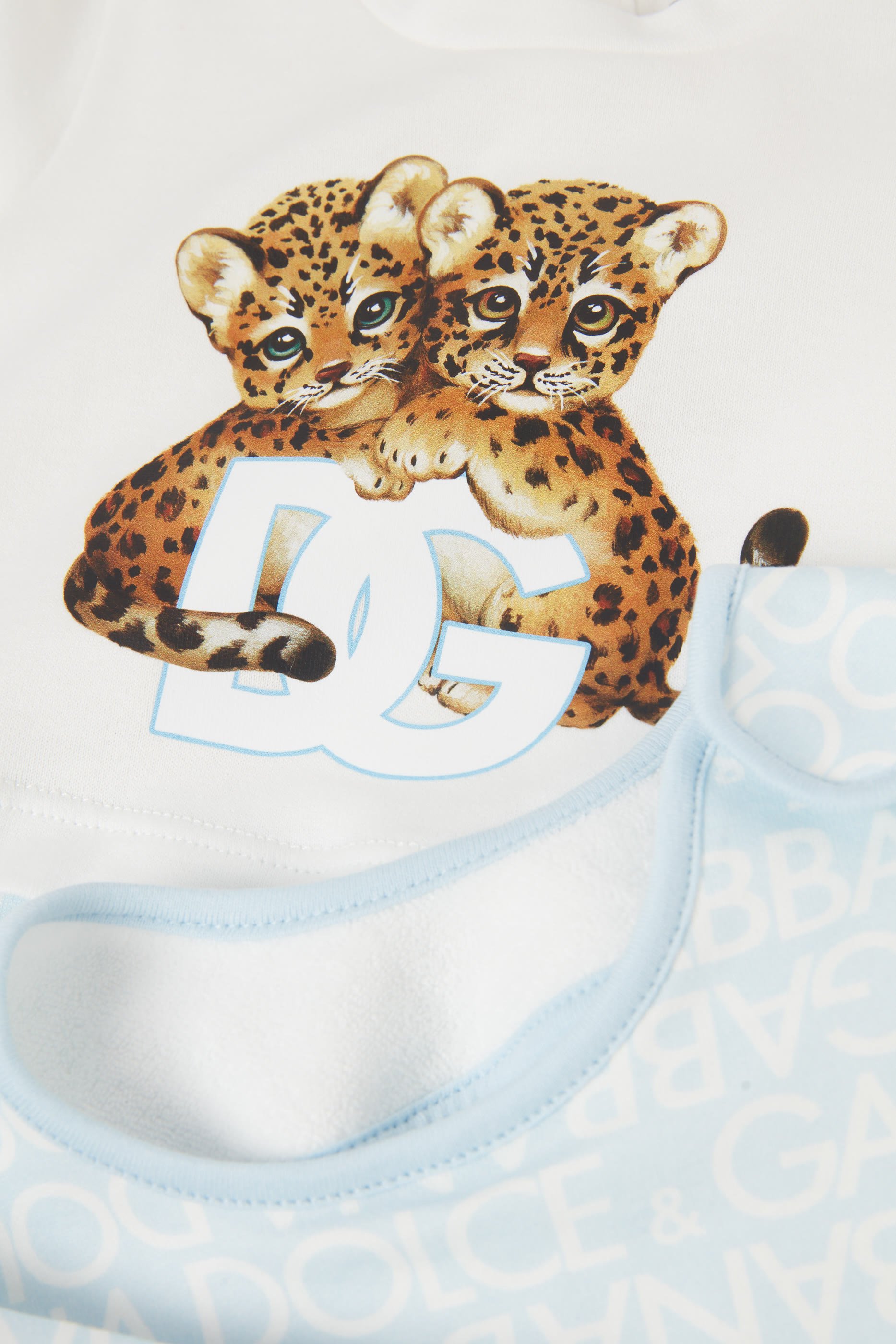 طقم هدايا بطبعات شعار الماركة للأطفال، 3 قطع