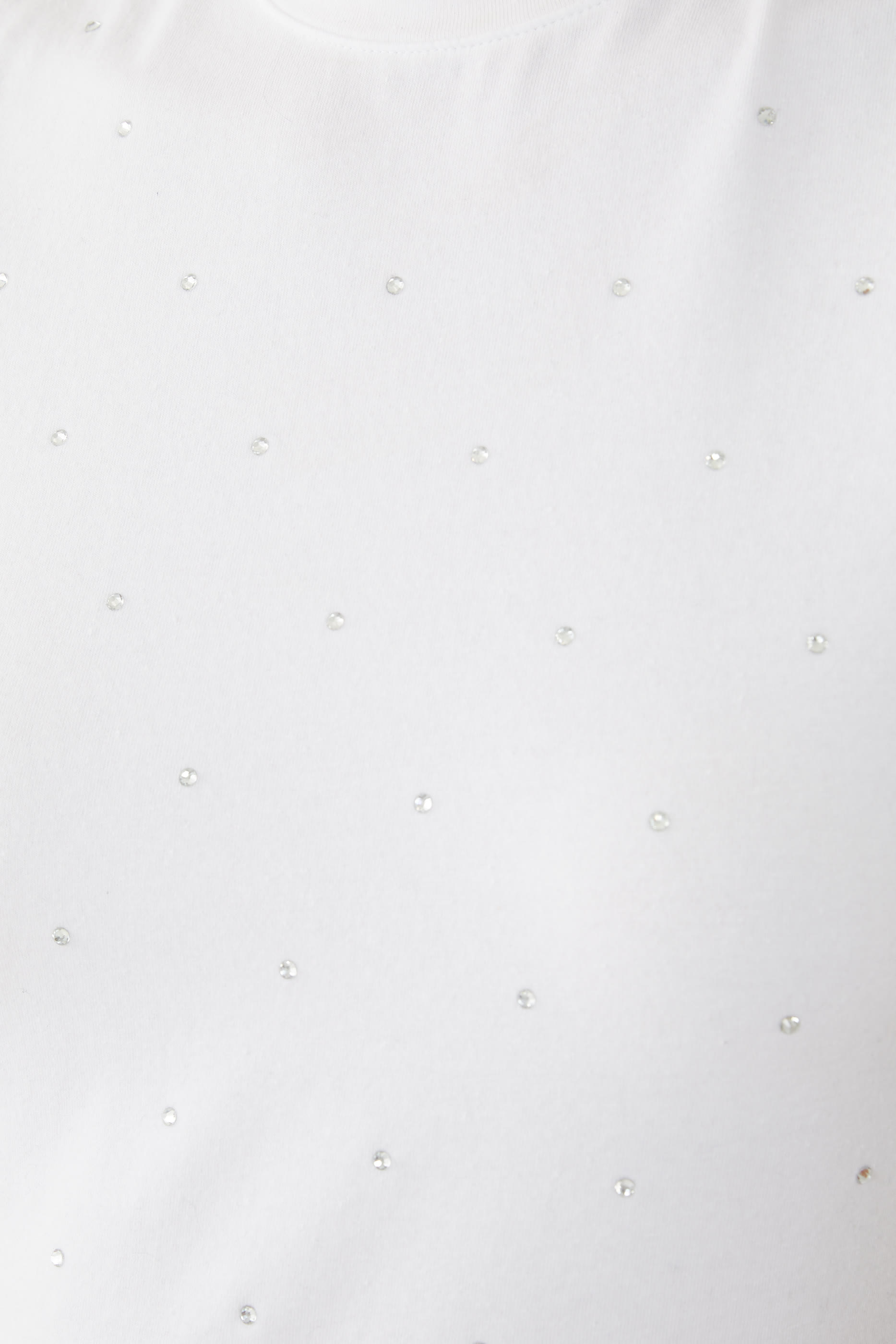 تيشيرت بايبي مرصع بالكريستال