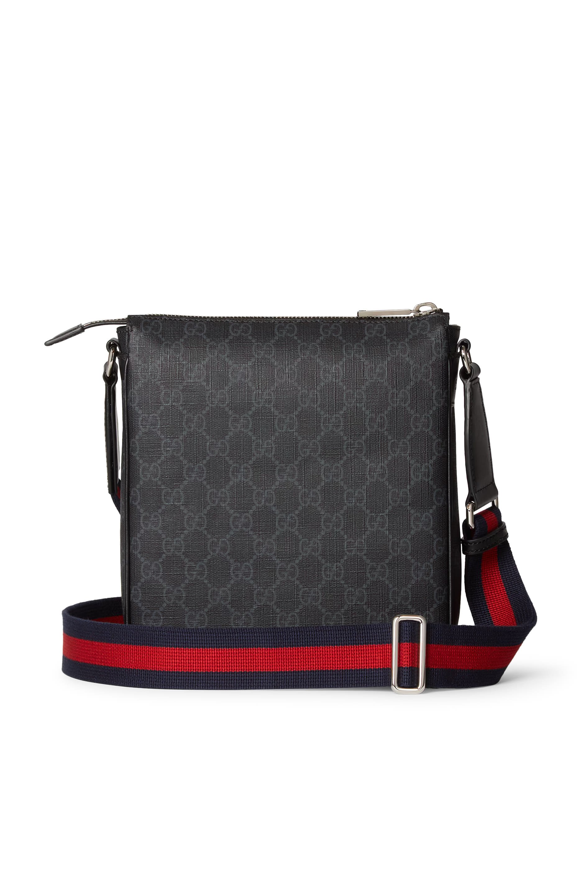 حقيبة كروس بنقشة حرفي شعار الماركة صغيرة