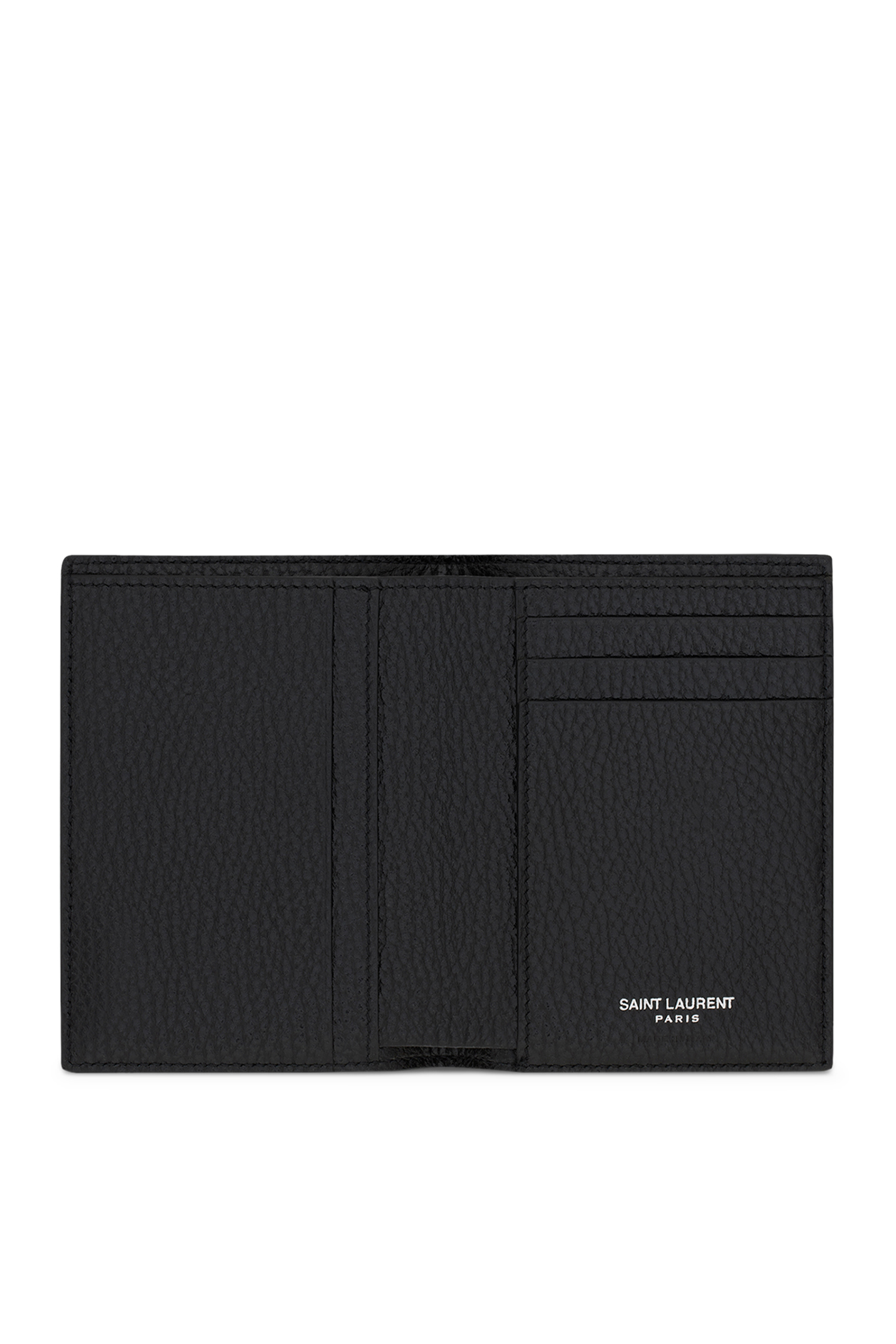 محفظة كاسندر صغيرة بفتحات لبطاقات الائتمان جلد بارز الملمس