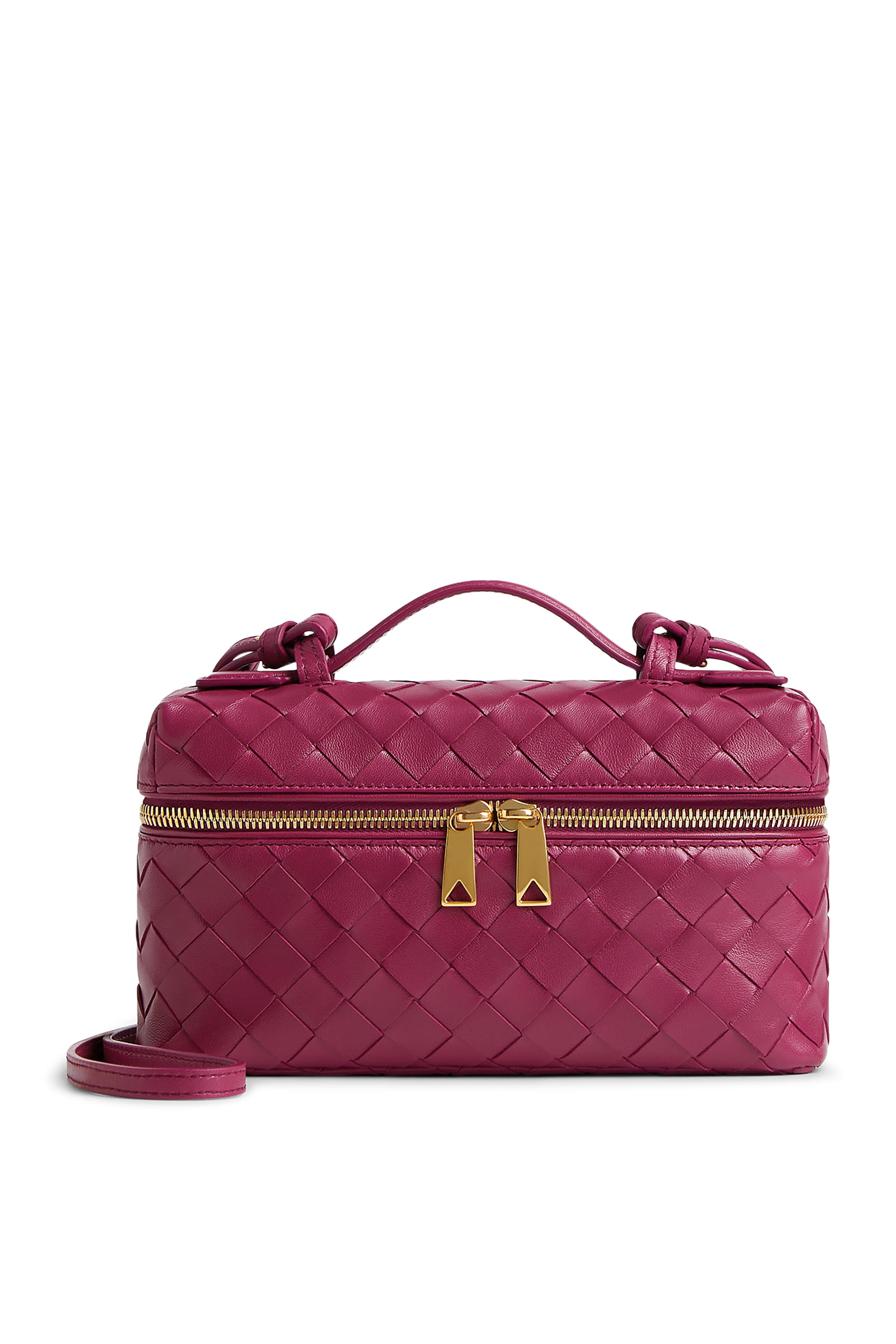 حقيبة مستحضرات تجميل بحمالة