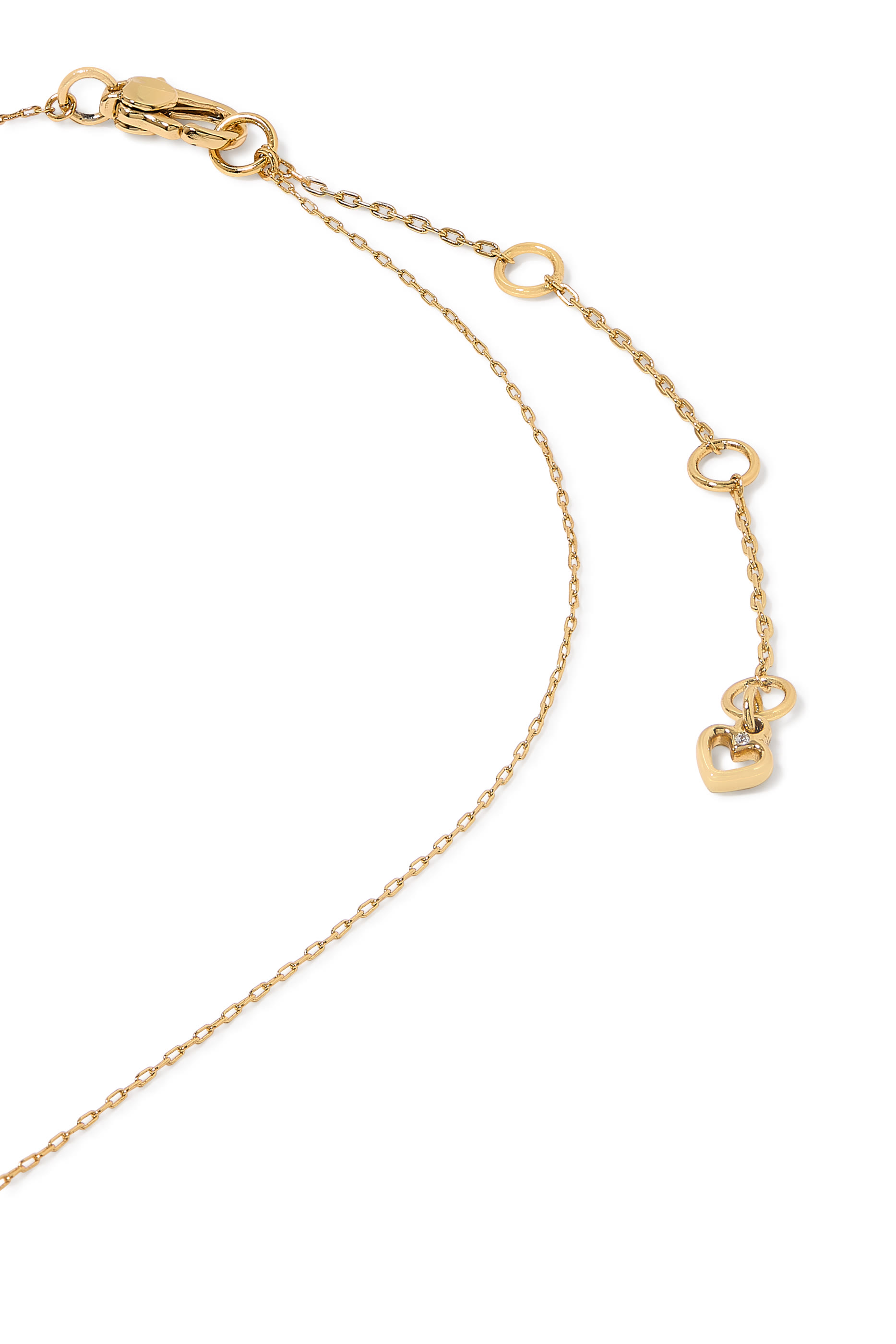 قلادة بدلاية صغيرة بنقشة حرف H