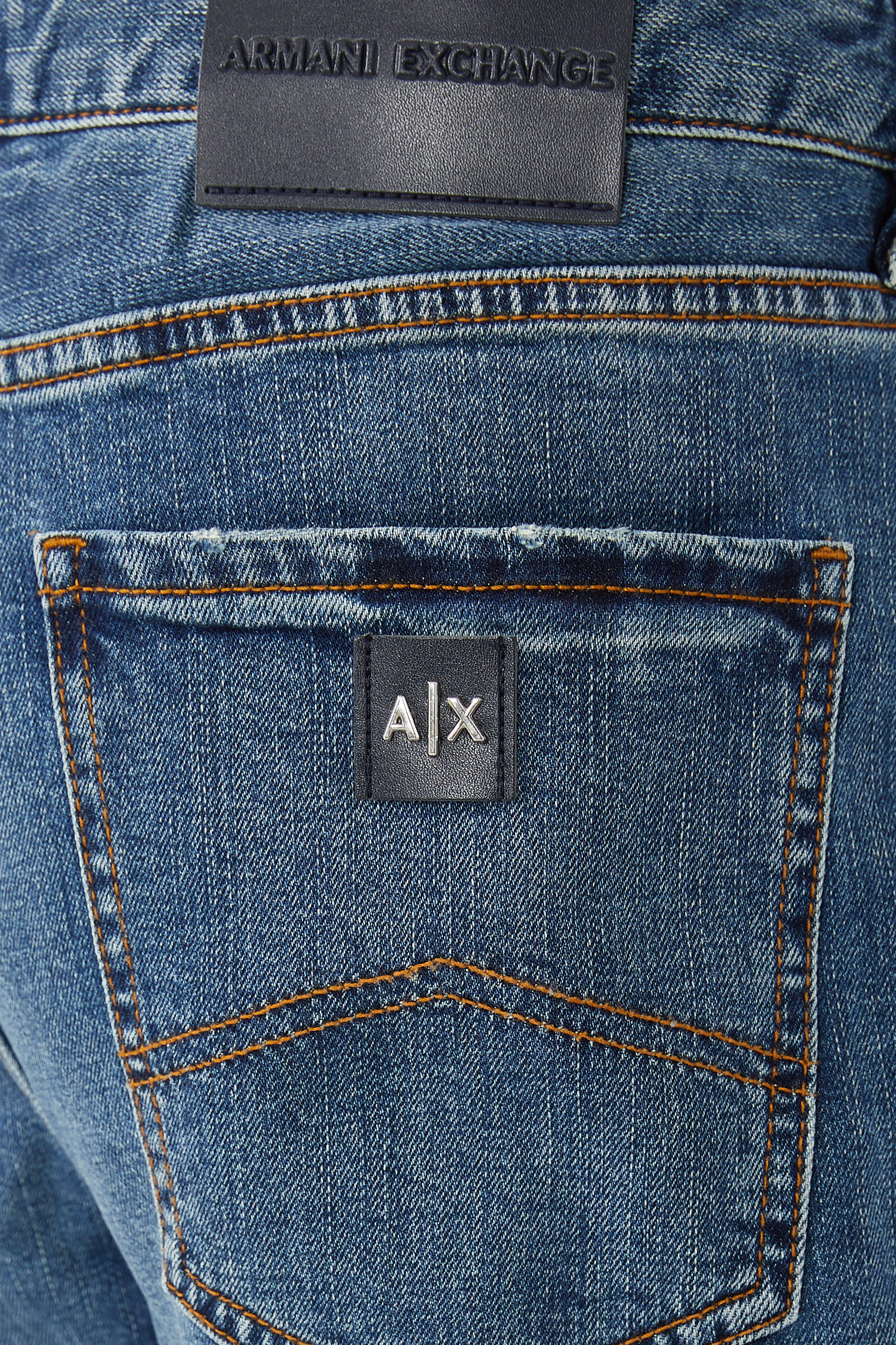 بنطال جينز جاي 13 بقصة ضيقة بخمسة جيوب