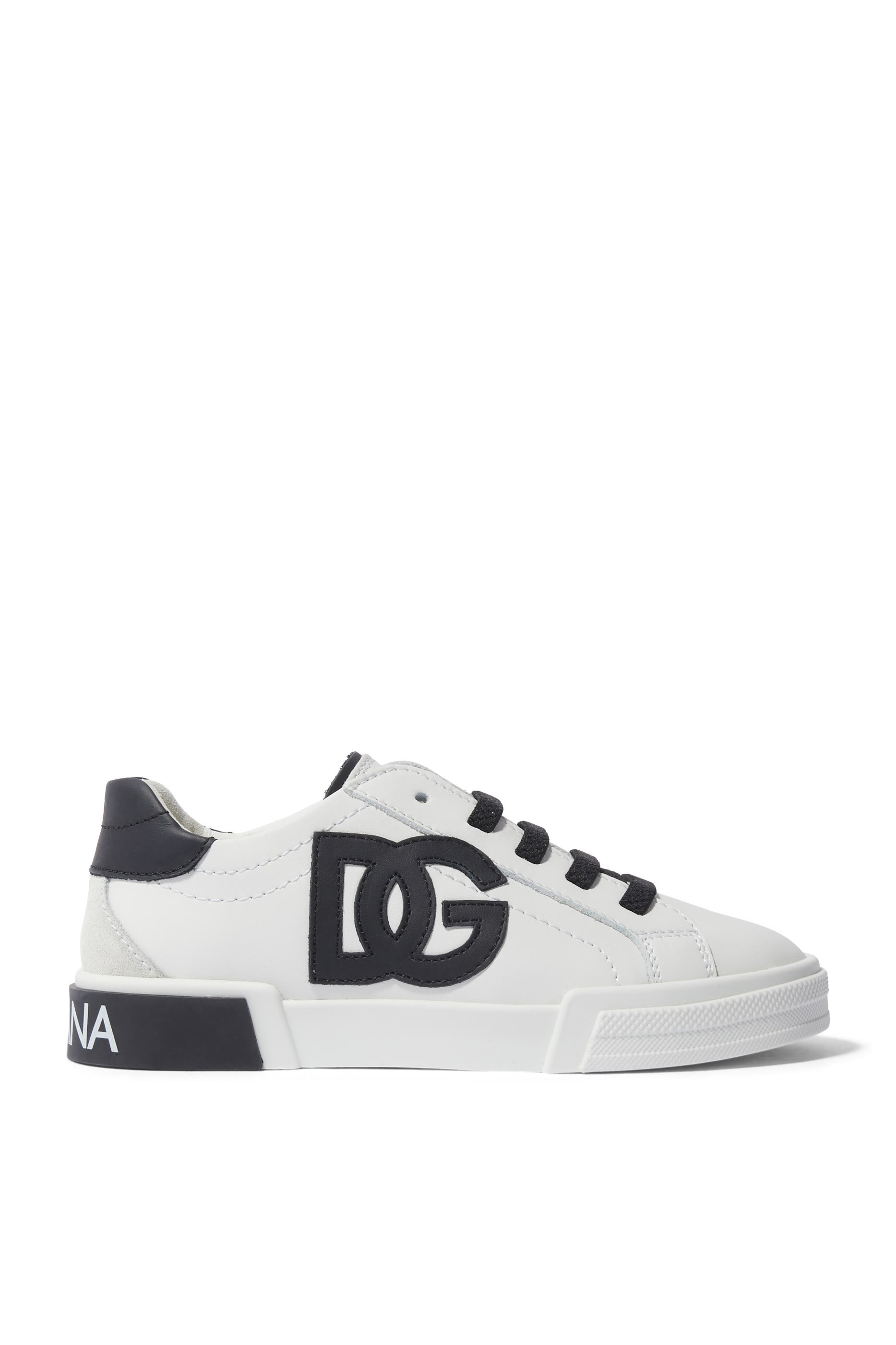 سنيكرز بورتوفينو جلد عجل عتيق للأطفال