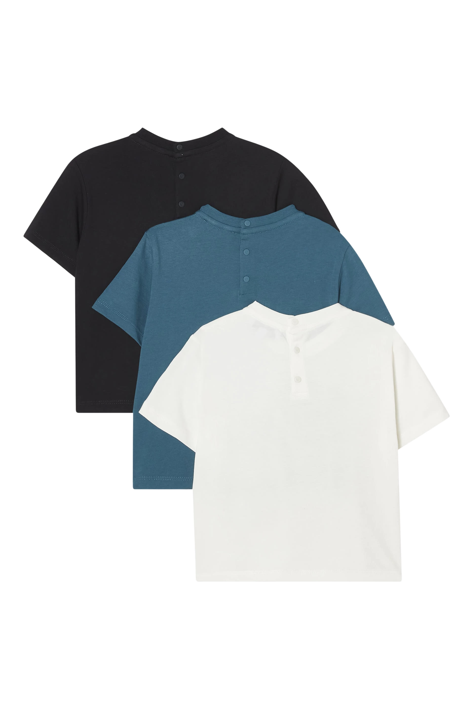 طقم تيشيرت قطن، ثلاث قطع للرضع