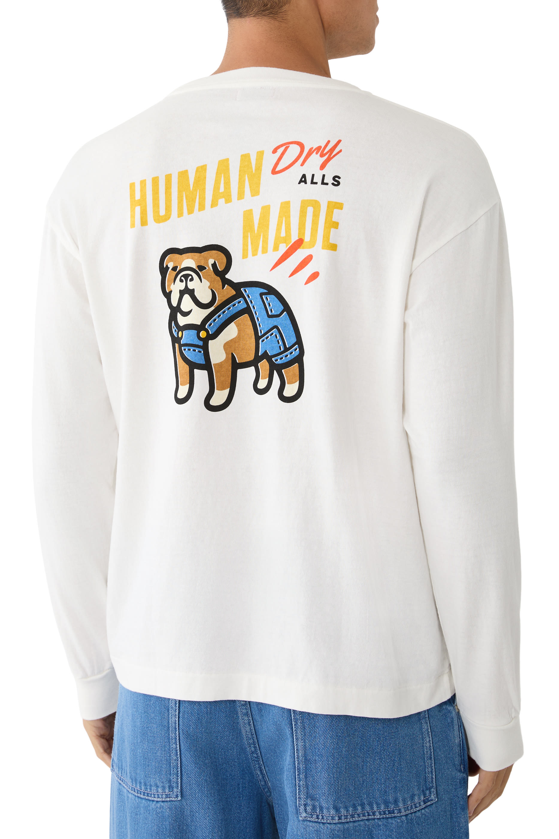 تيشيرت بنقشة شعار الماركة غرافيكية