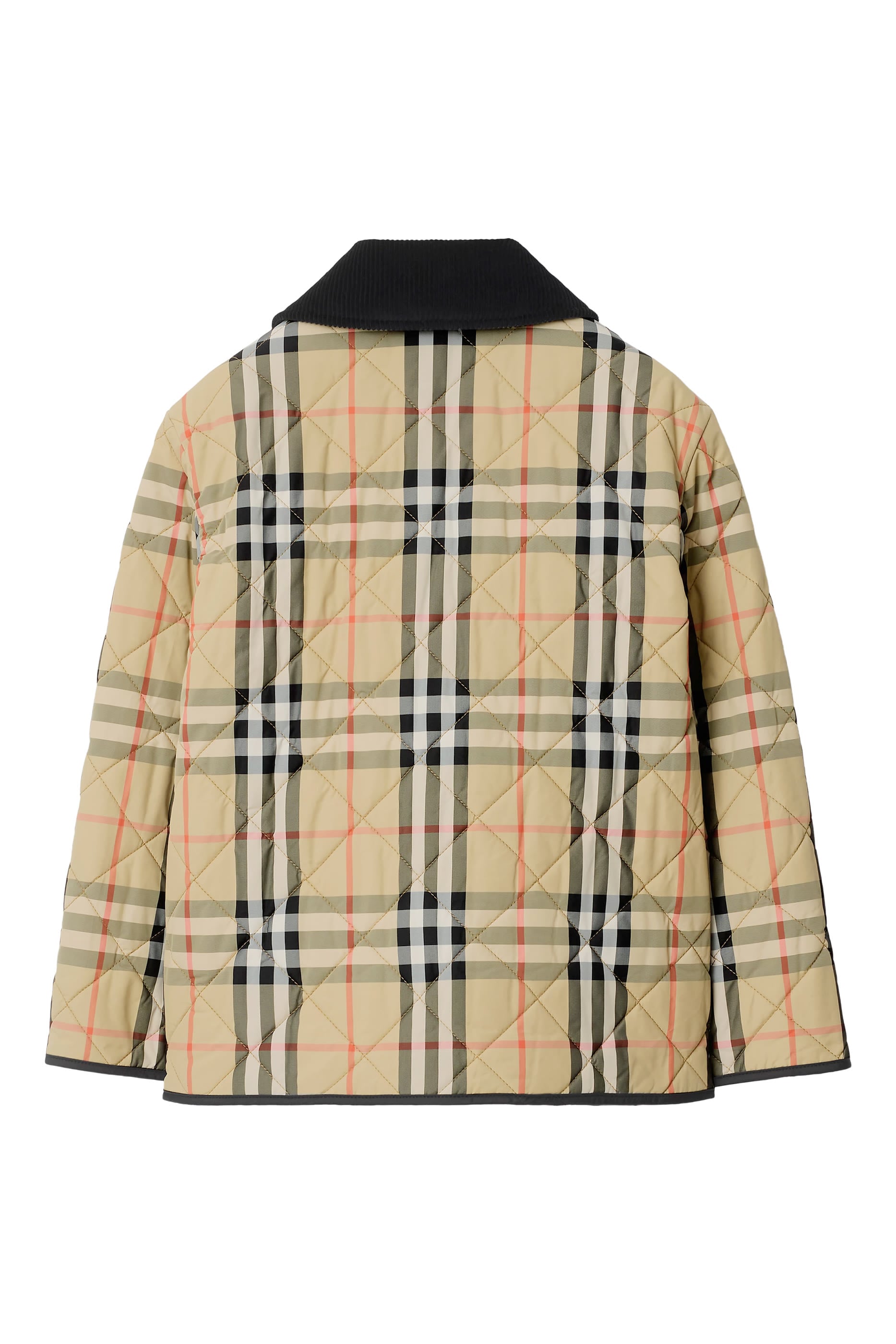 جاكيت بارن مبطن بنقشة مربعات للأطفال