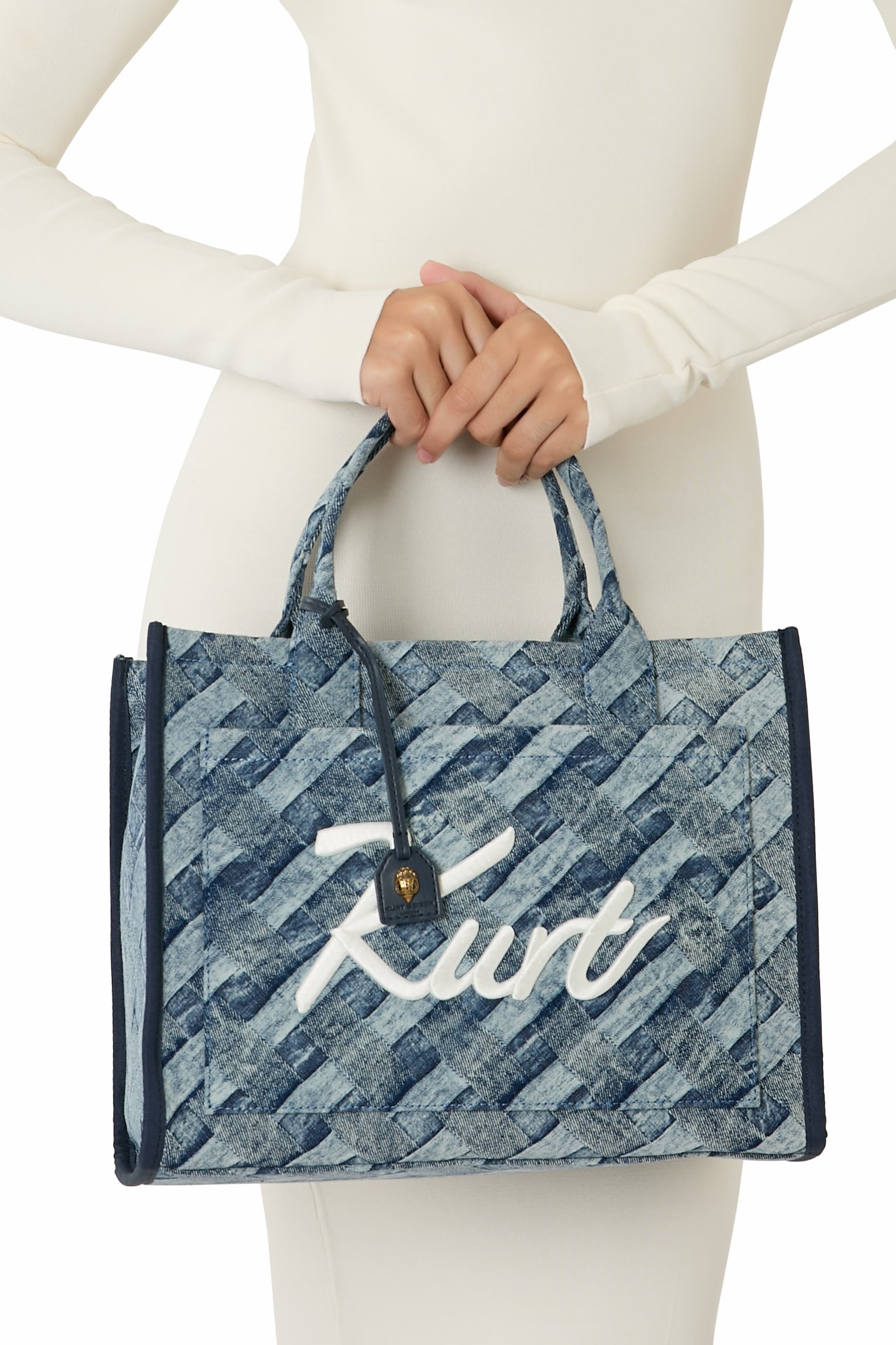 حقيبة يد بنقشة كيرت