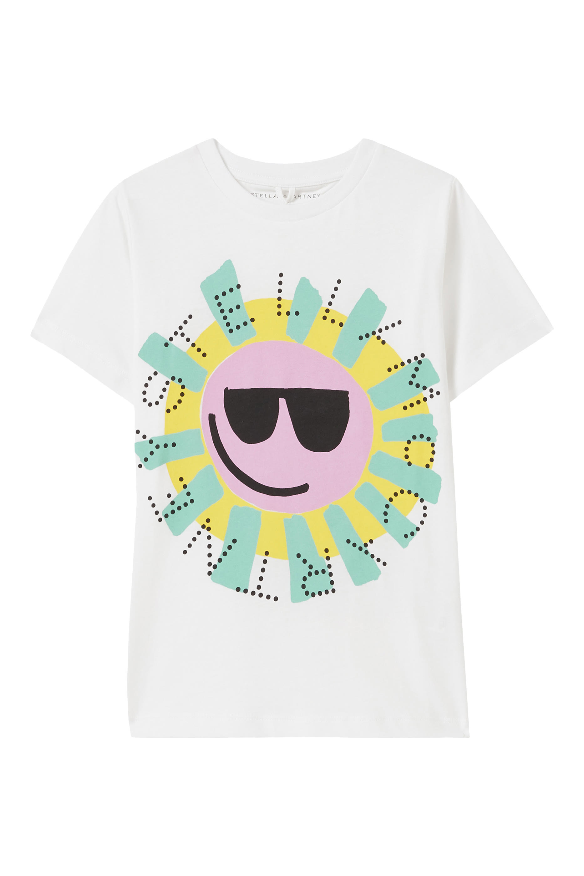 تيشيرت قطن بطبعة للأطفال