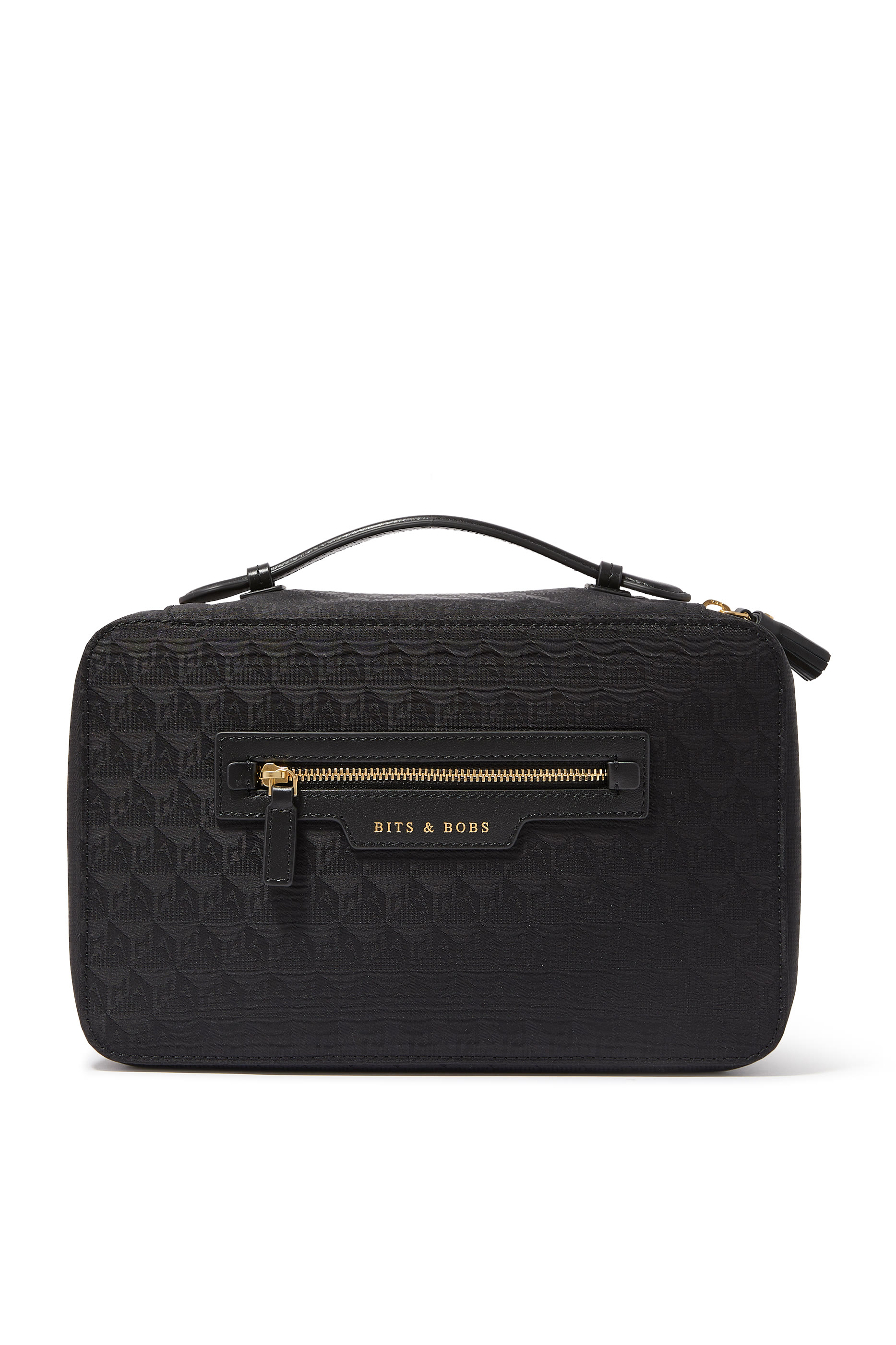 حقيبة مستحضرات العناية الذاتية بشعار الماركة