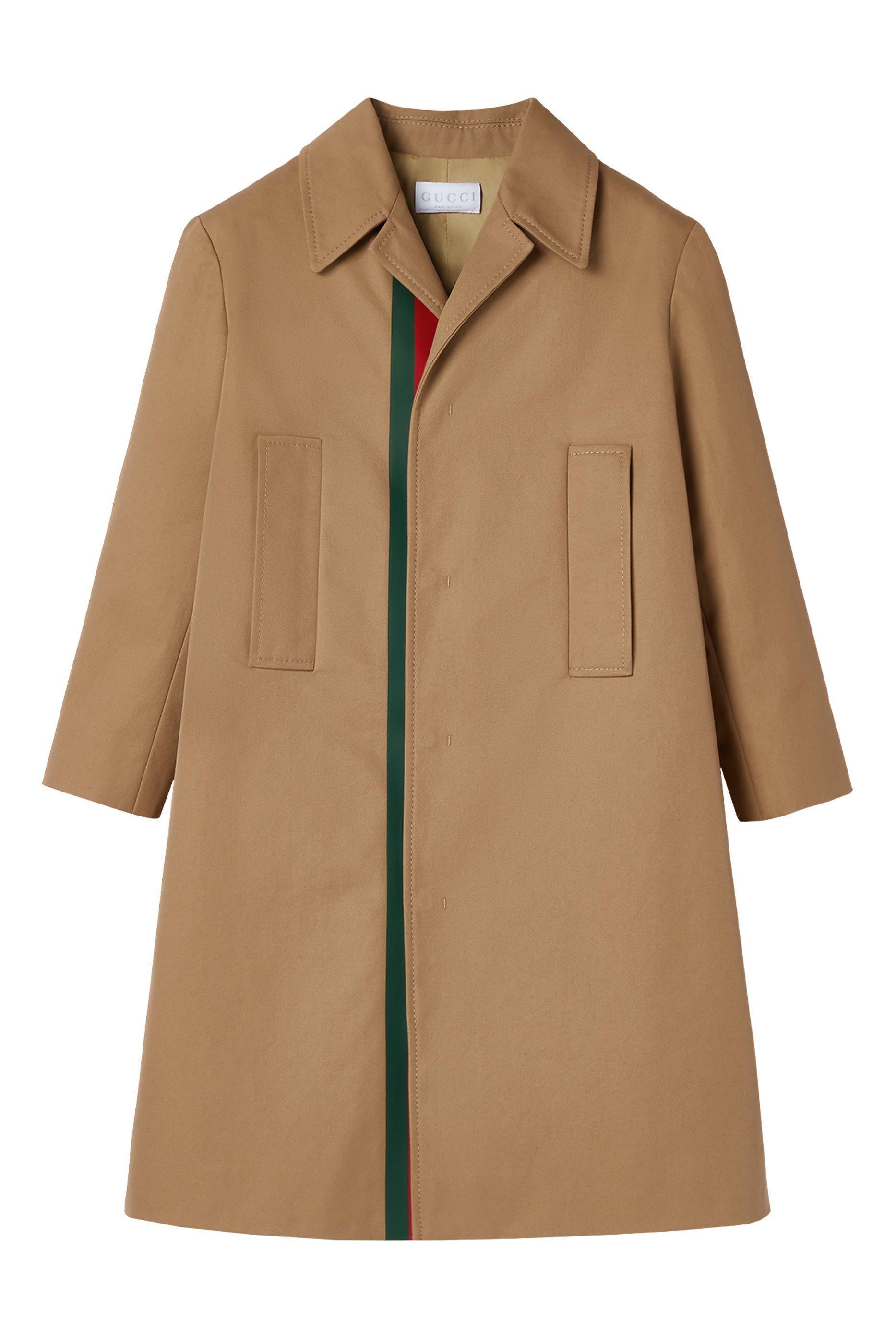 Kids Web Stripe Coat