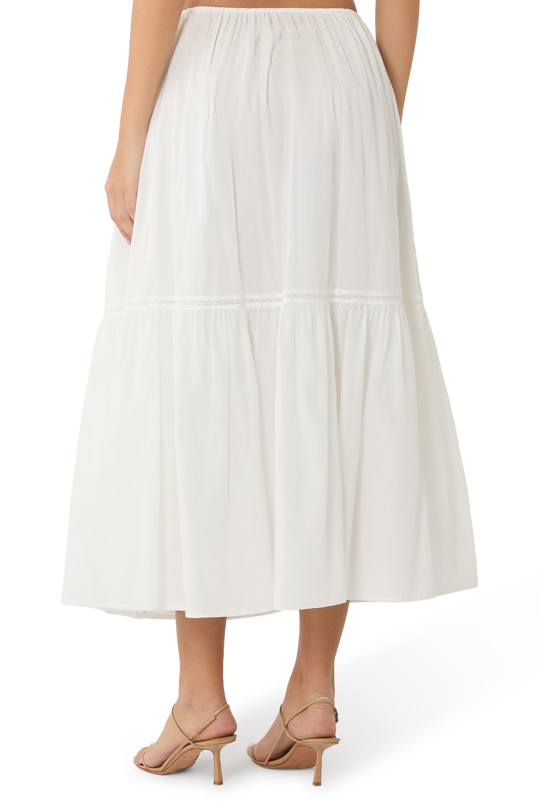 تنورة فينتا متوسطة الطول