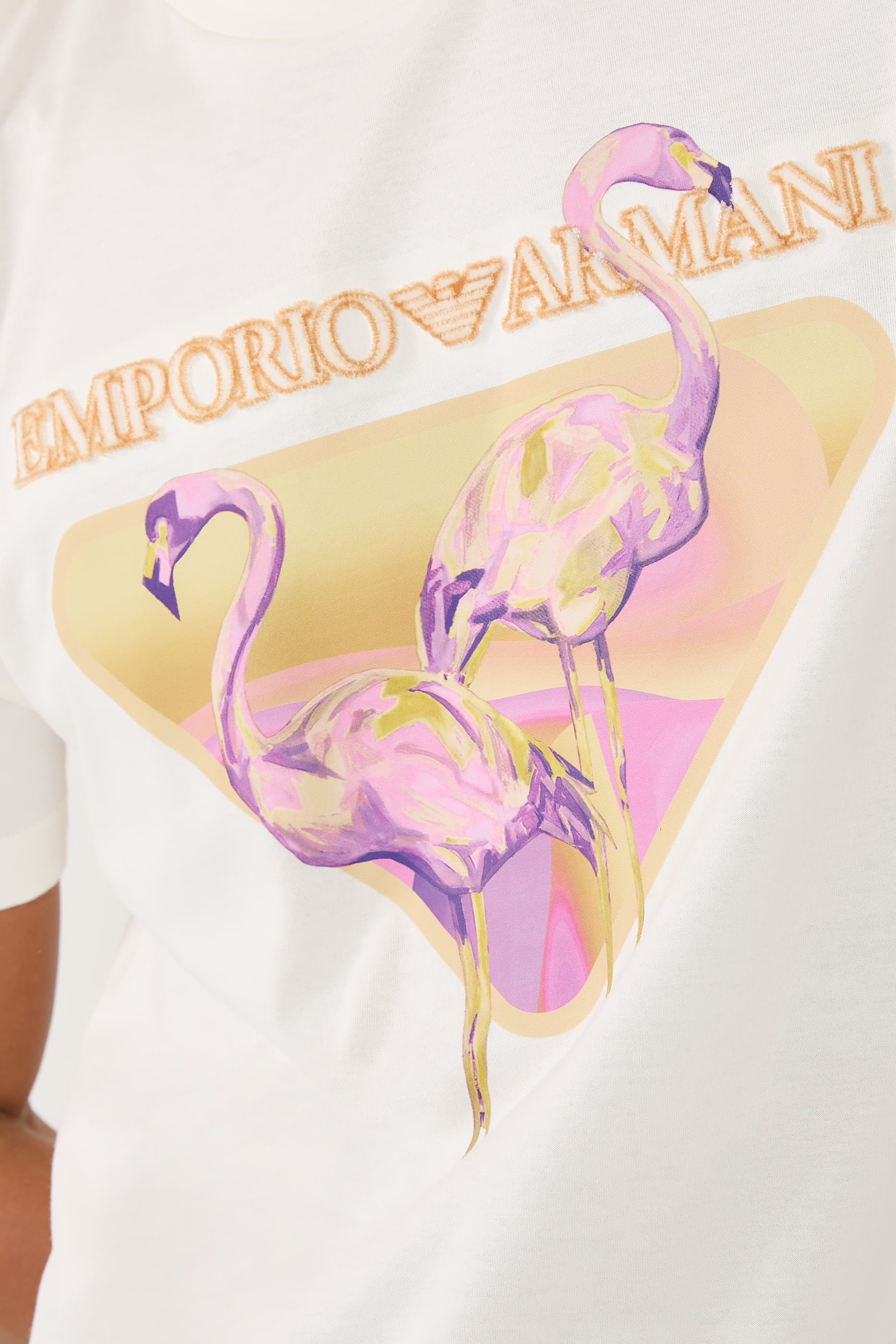 تيشيرت بنقشة غرافيكية جيرسيه