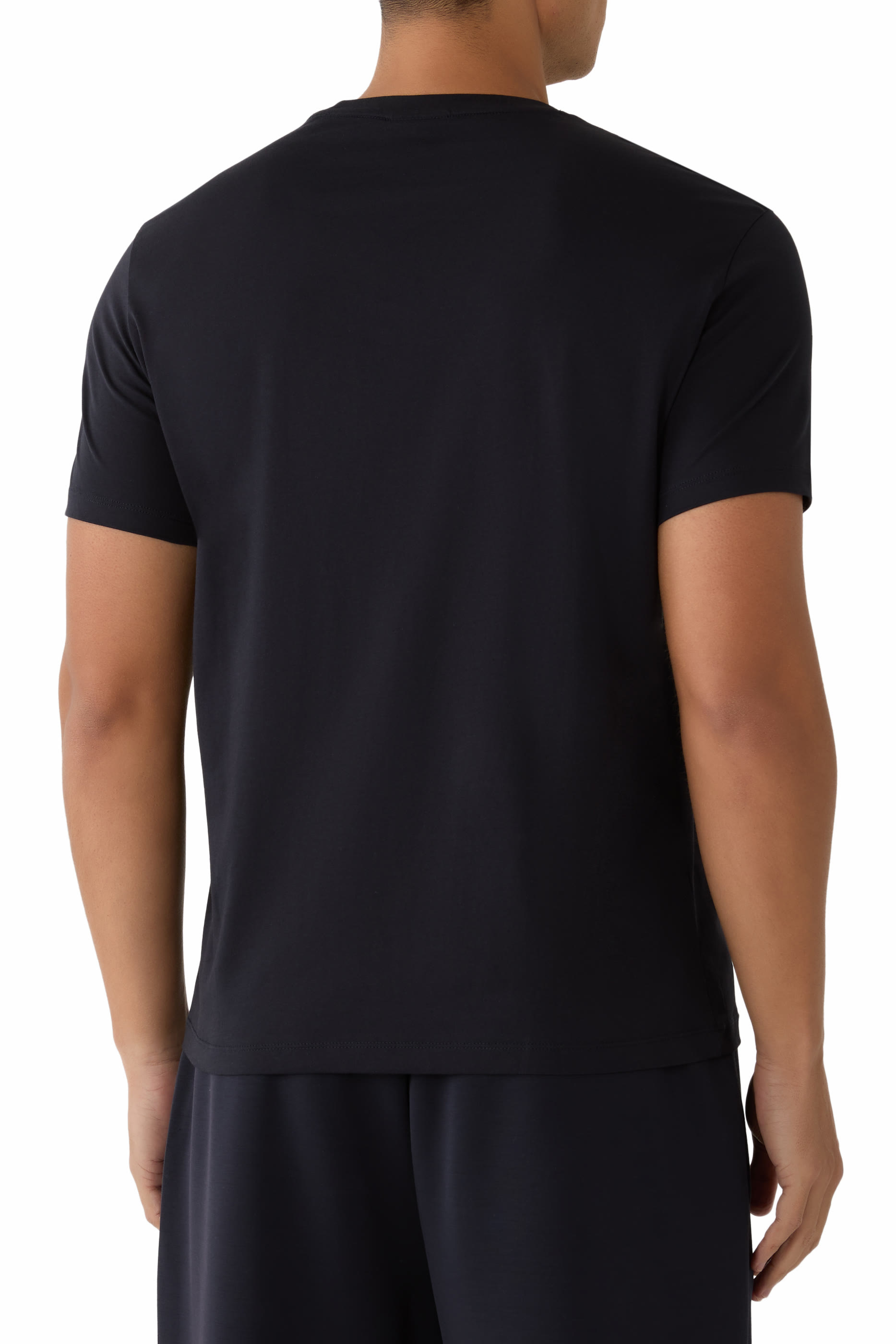 تيشيرت بشعار حرفي الماركة