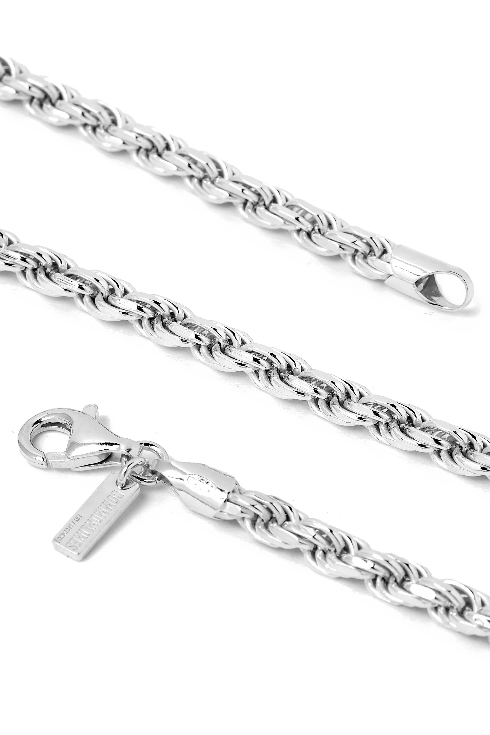 قلادة بتصميم سلسلة بشكل حبل