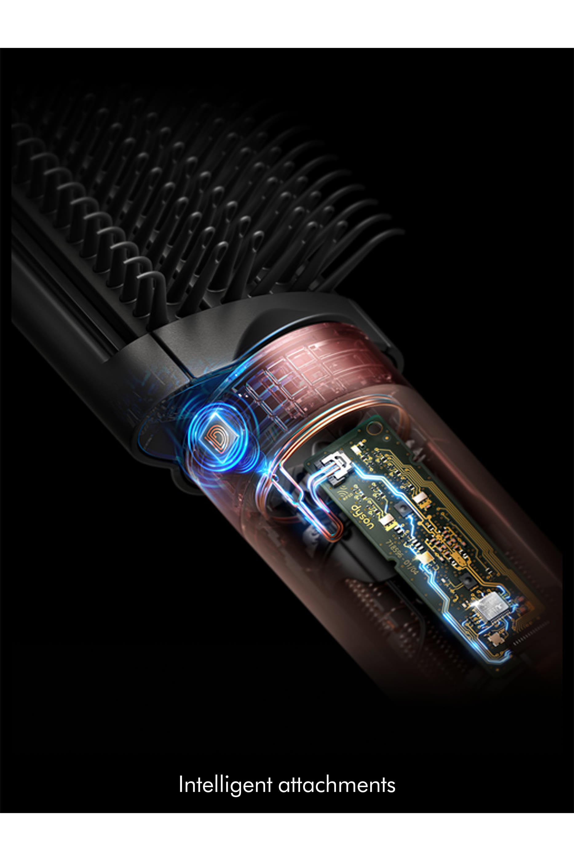 مجفف ومصفف شعر اير راب جديد متعدد الاستخدامات بتقنية كواندا 2x للشعر المستقيم والمموج