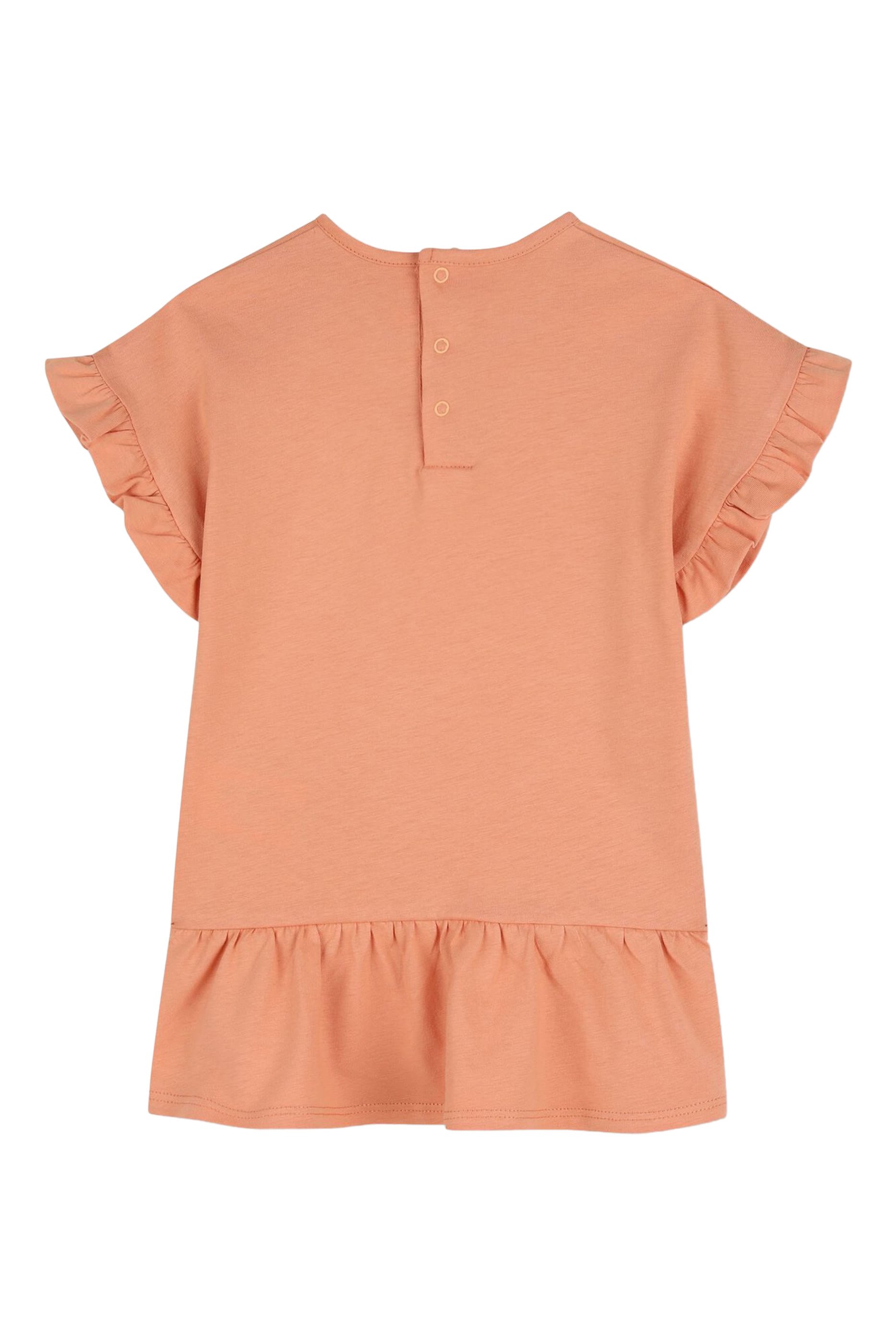 فستان بشعار الماركة للأطفال