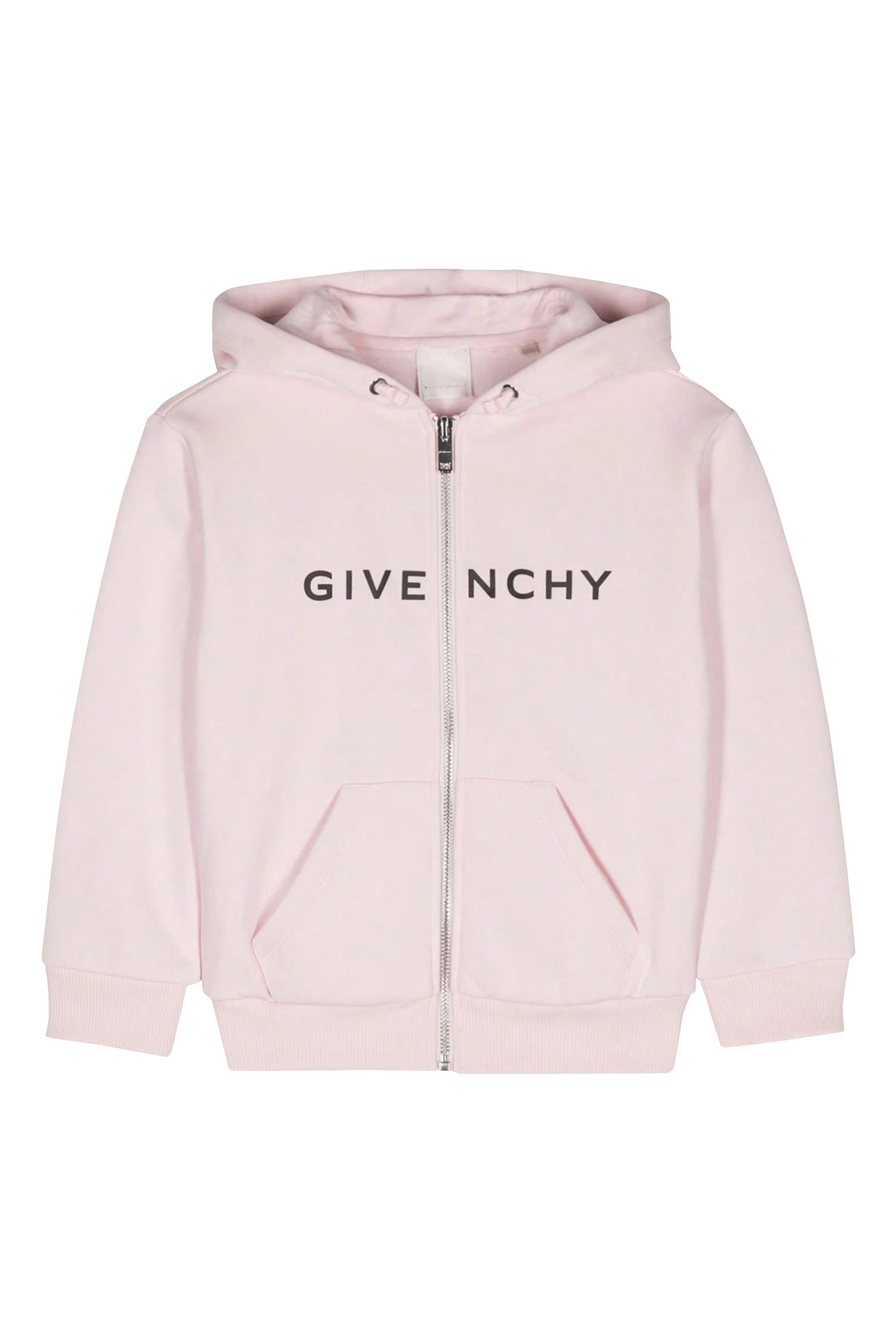 كارديغان بغطاء رأس بشعار الماركة صوف للأطفال