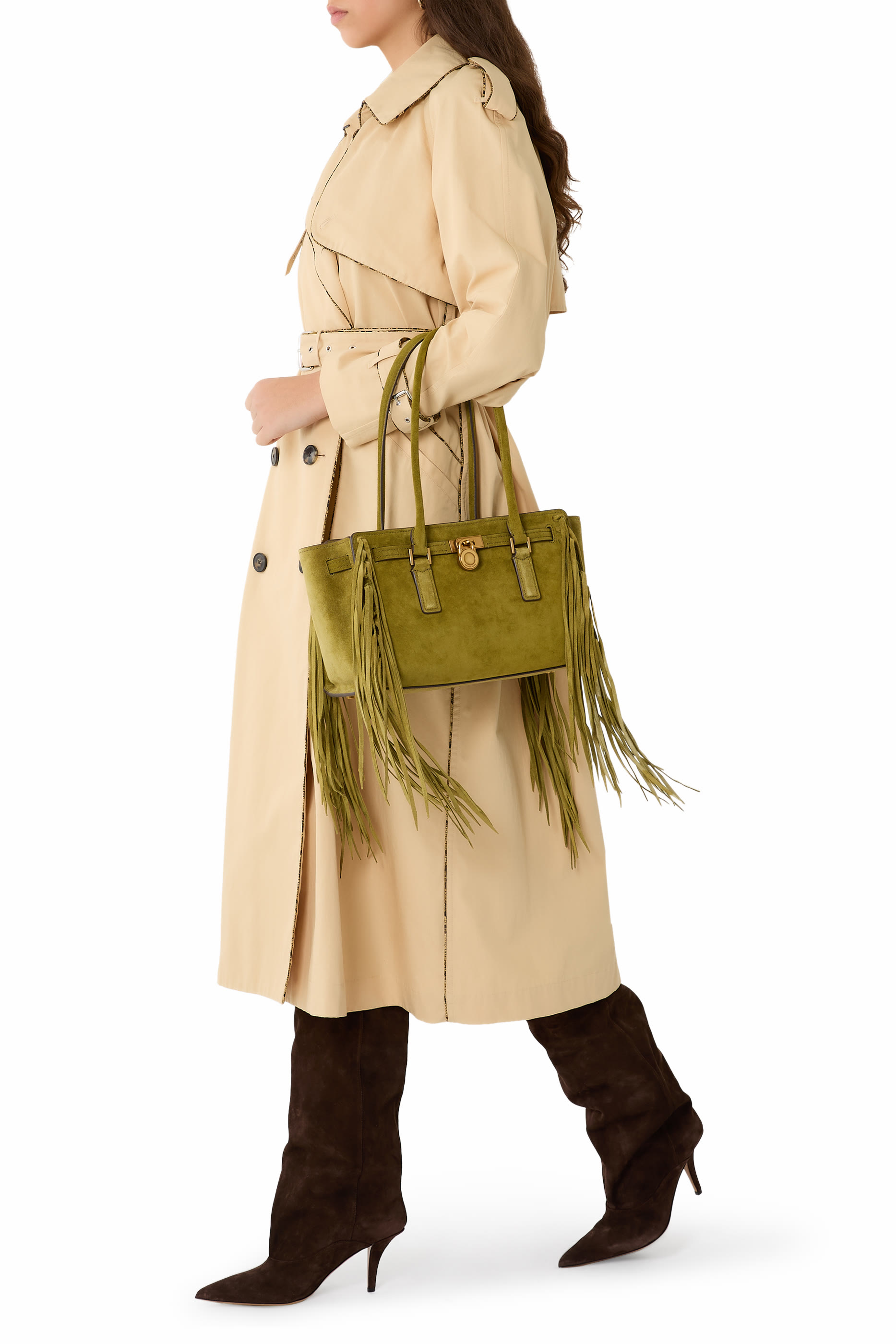 حقيبة ساتشيل هاميلتون مودرن صغيرة بشرابات شمواه