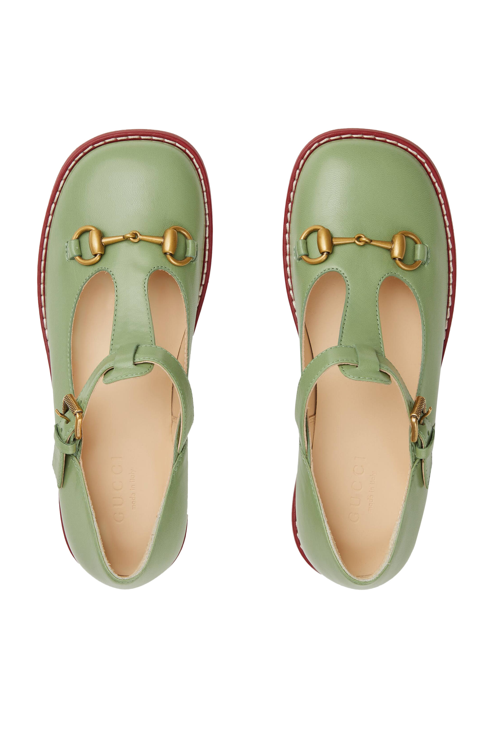 Kids Horsebit T-Bar Ballet Flats