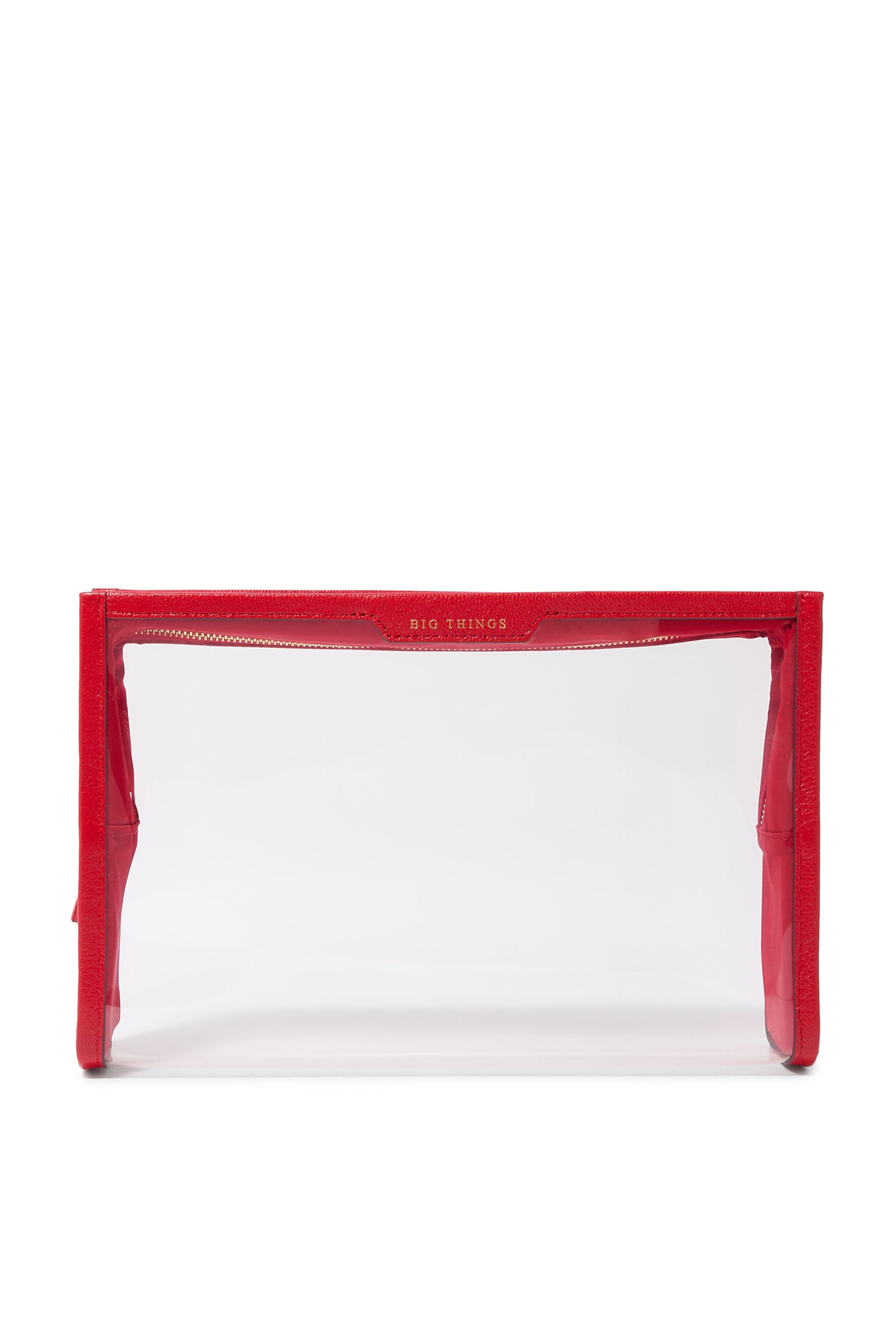 حقيبة صغيرة بنقشة عبارة بيج ثينجز