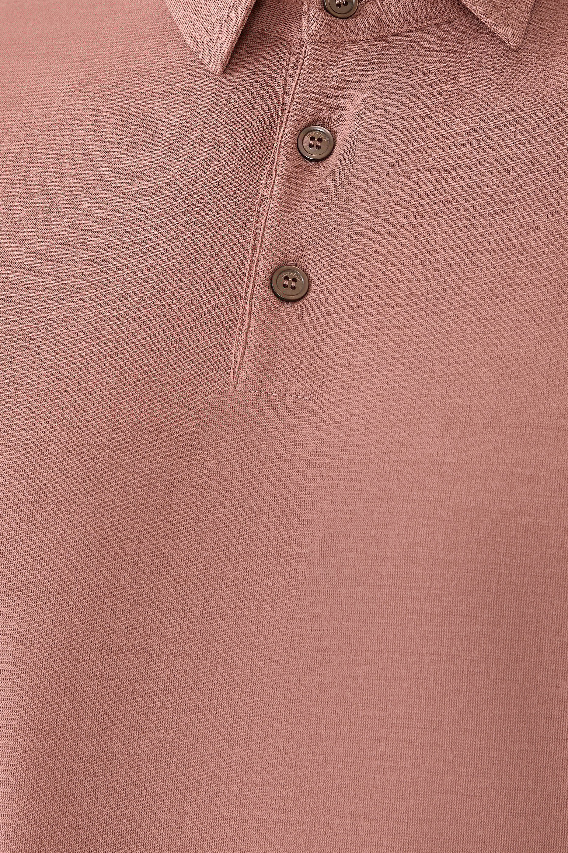 قميص بولو بقصة ضيقة آيس كوتون